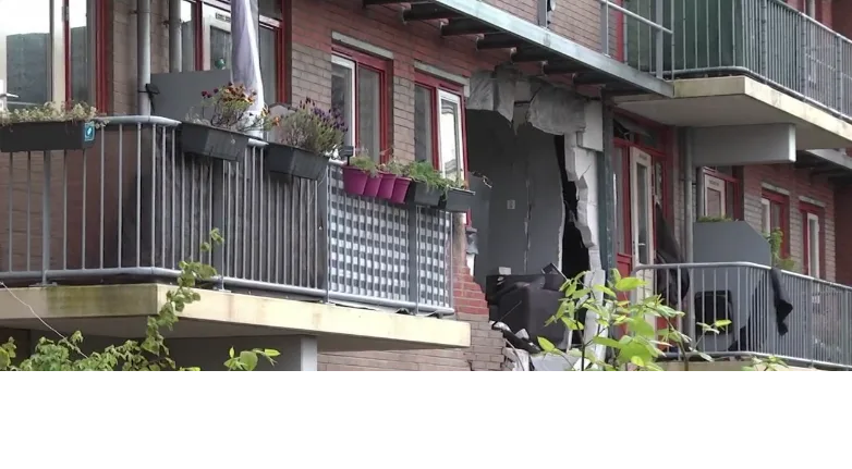 Explosie portiekwoning Beijum: 'Bewoner handelde mogelijk in springstof''