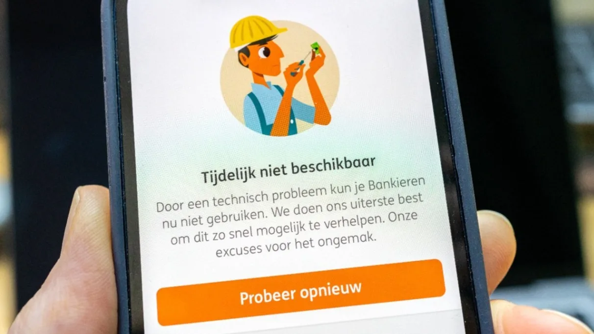 Opnieuw grote storing bij ING: 'Word er moedeloos van'