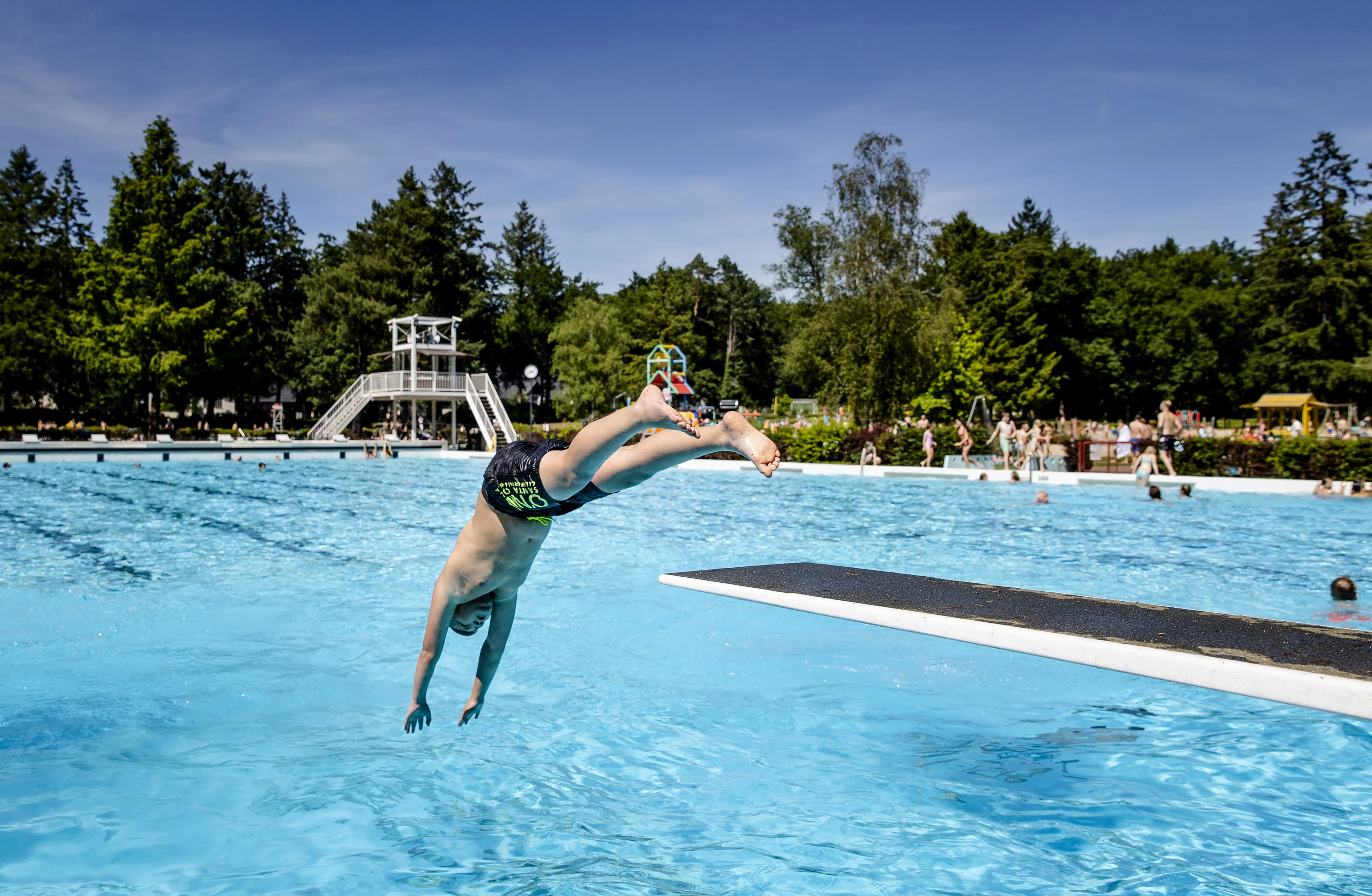 Weekend met tropische temperaturen, maar niet overal