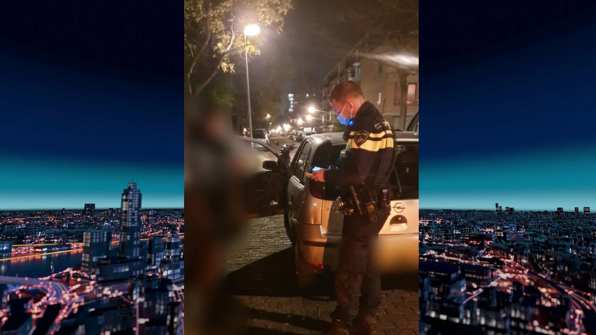 Wijkagent plukt 14-jarige in auto van de weg: 'Kon net over het stuur kijken'