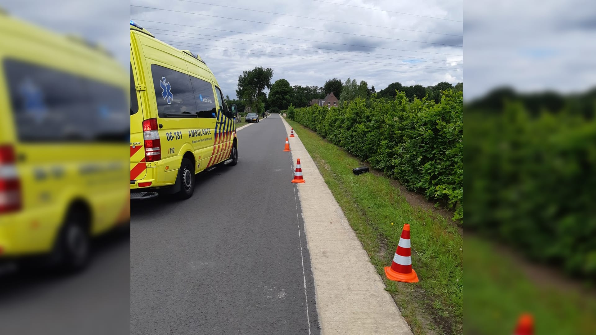 Wandelaarster (67) aangereden in Ermelo, dader rijdt door en verliest spiegel