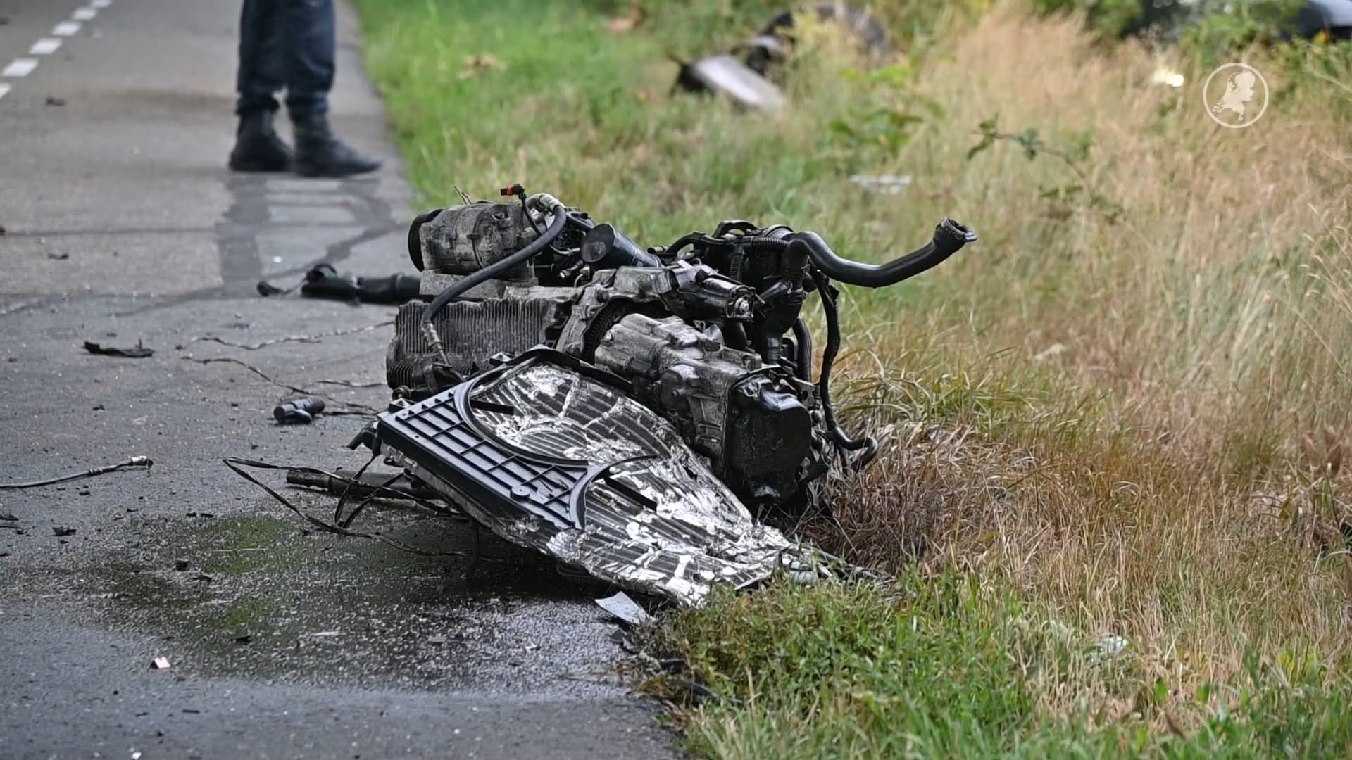 Bestuurder gewond bij eenzijdig ongeluk in Chaam