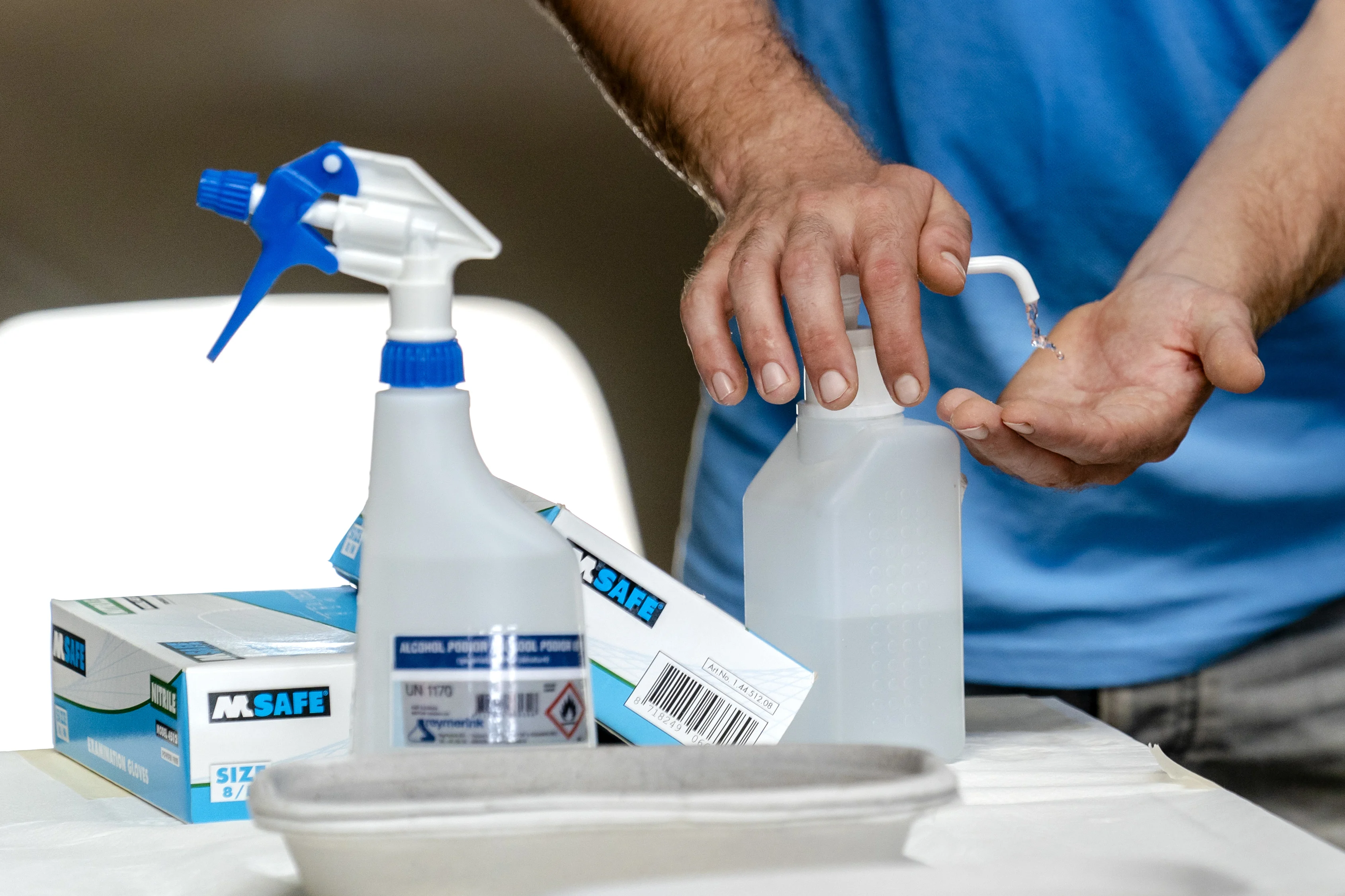 Zes arrestaties na oplichting met beschermingsmiddelen tegen corona