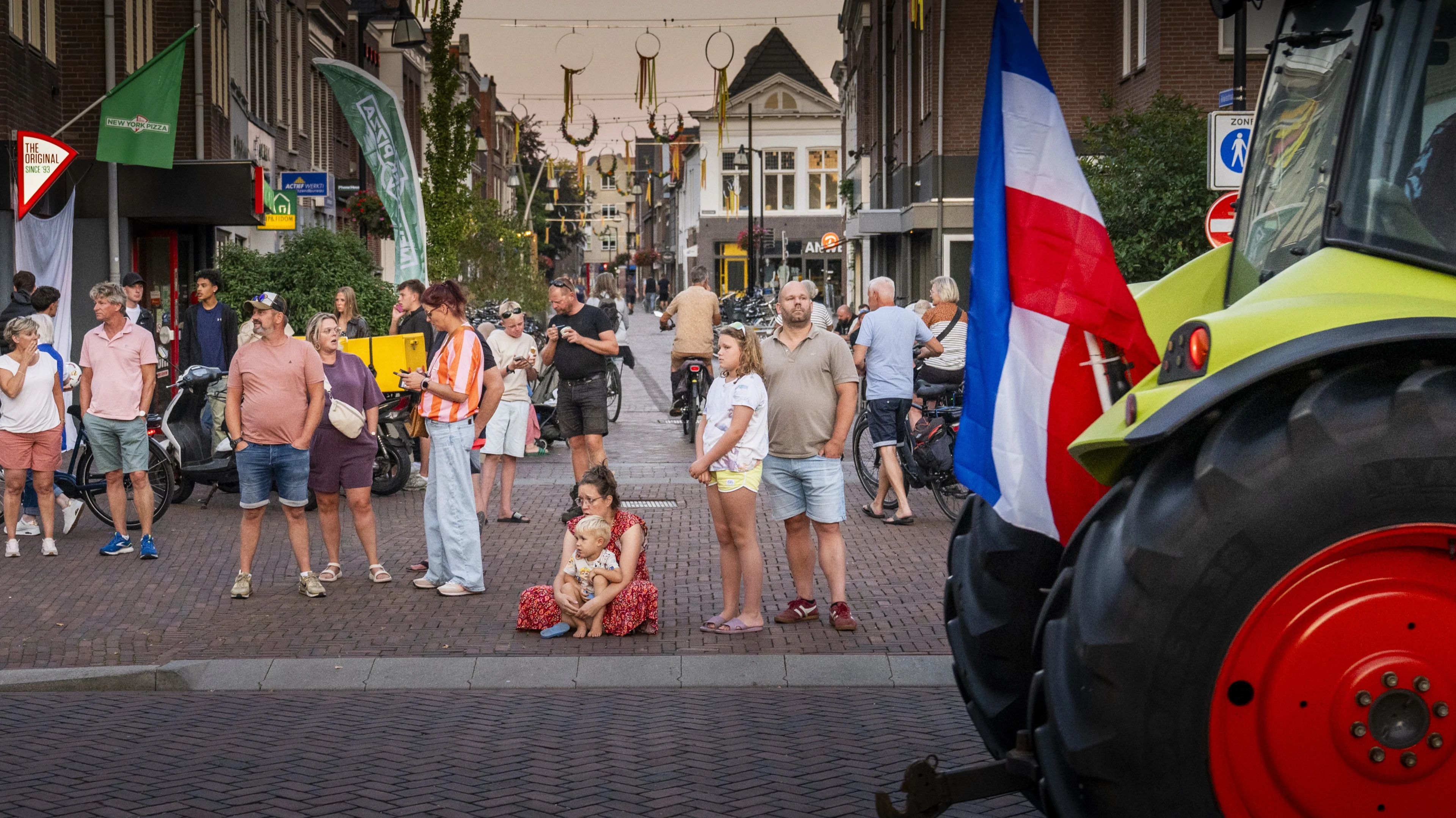 Boeren opnieuw de straat op in Meppel en Ede