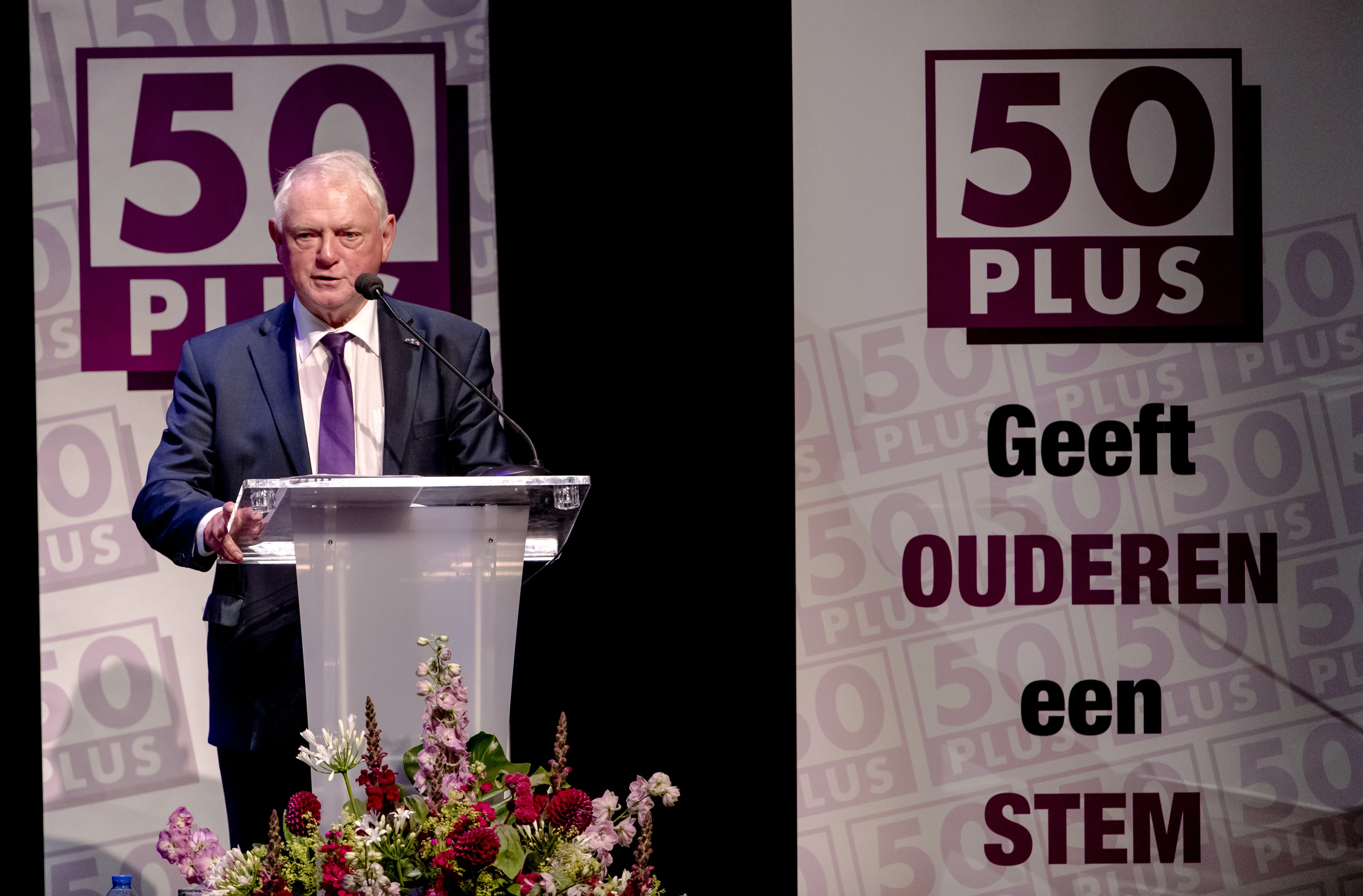 Oprichter Jan Nagel wil opnieuw partijvoorzitter van 50PLUS worden
