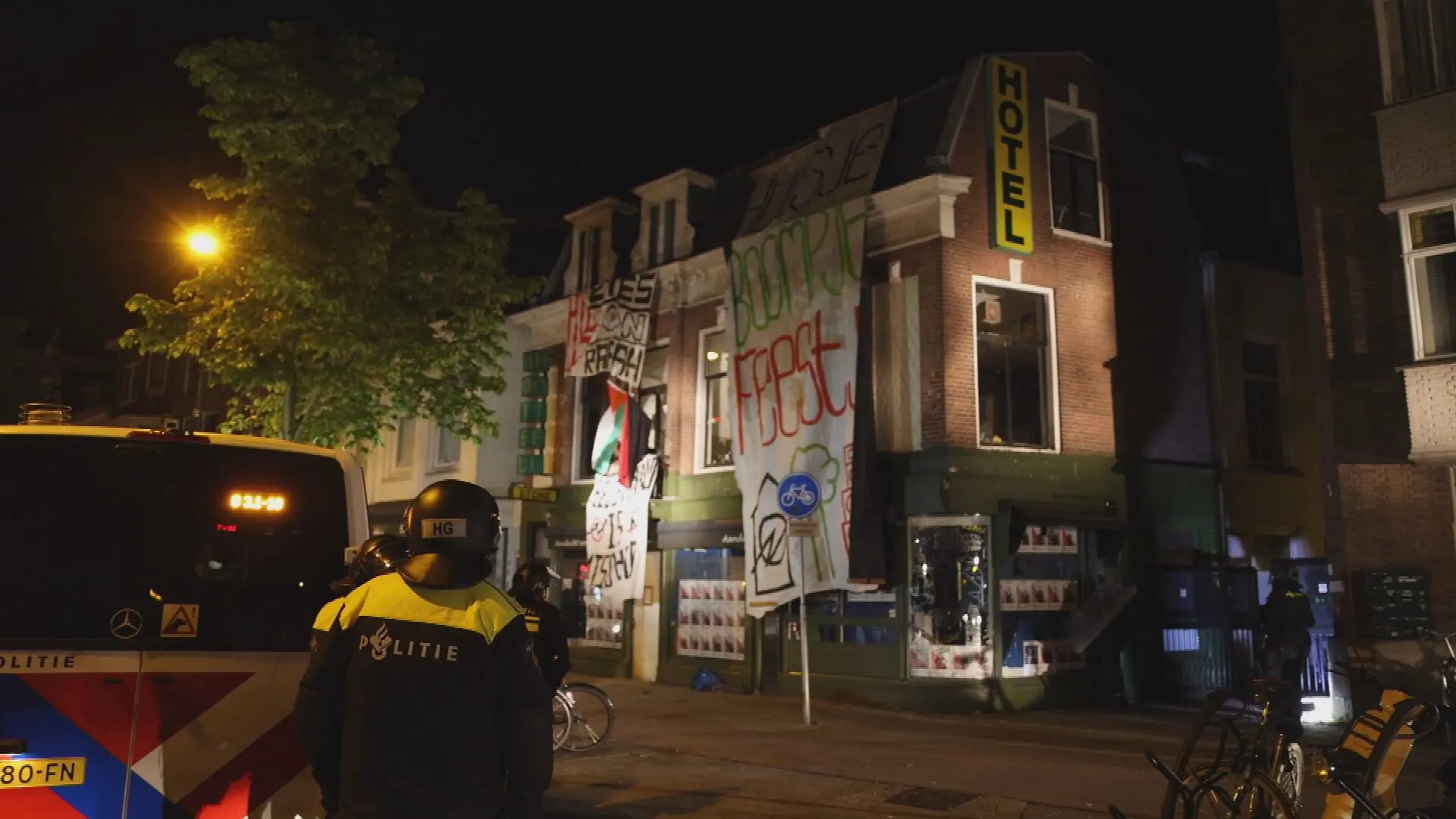 Politie beëindigt illegaal feest in gekraakt pand Utrecht