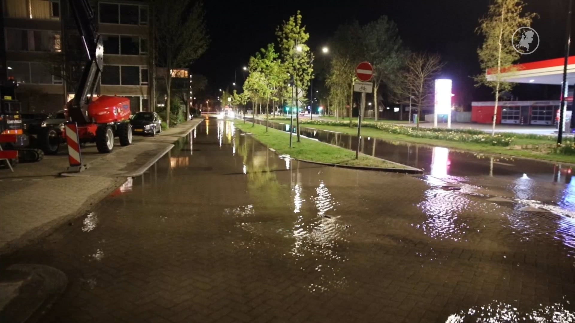 Tweede waterleidingbreuk in week tijd in Apeldoorn