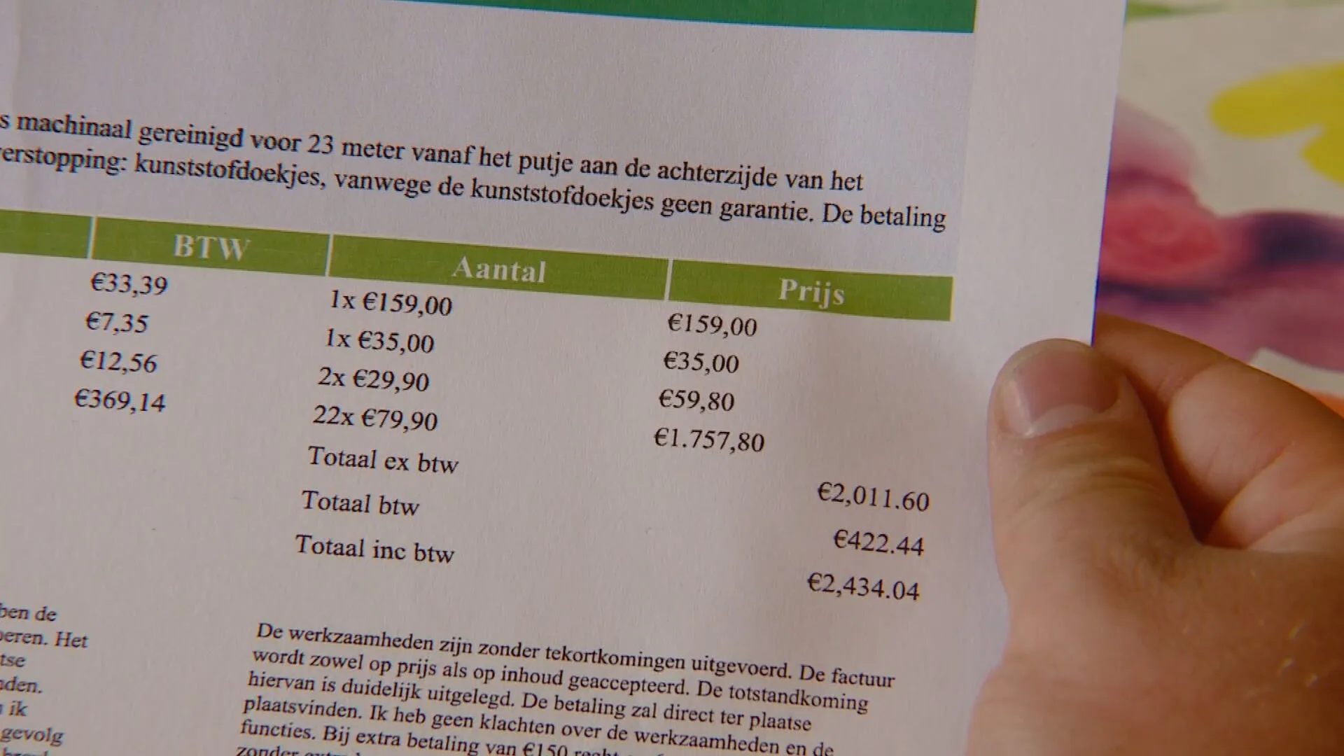 Louche loodgieter stuurt dikke rekeningen voor onfrisse zaakjes