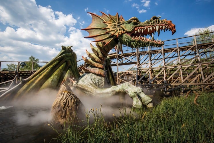 Efteling-achtbaan Joris en de Draak gesloten