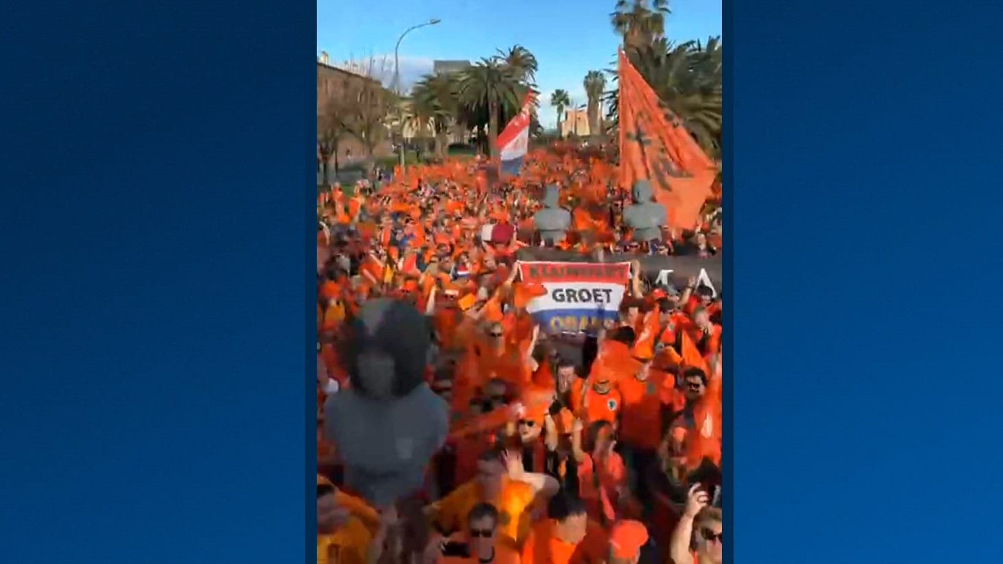 De Oranjemars in Valencia is weer 1 groot feest
