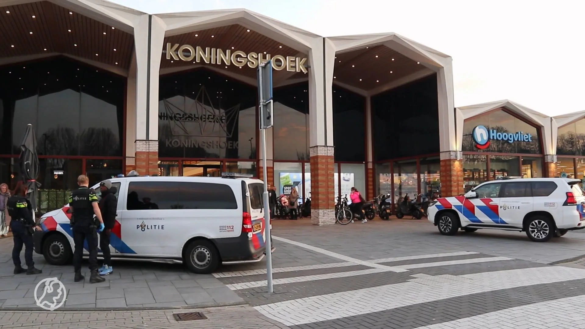 Jongen beschoten achter winkelcentrum Maassluis, man met mes aangehouden