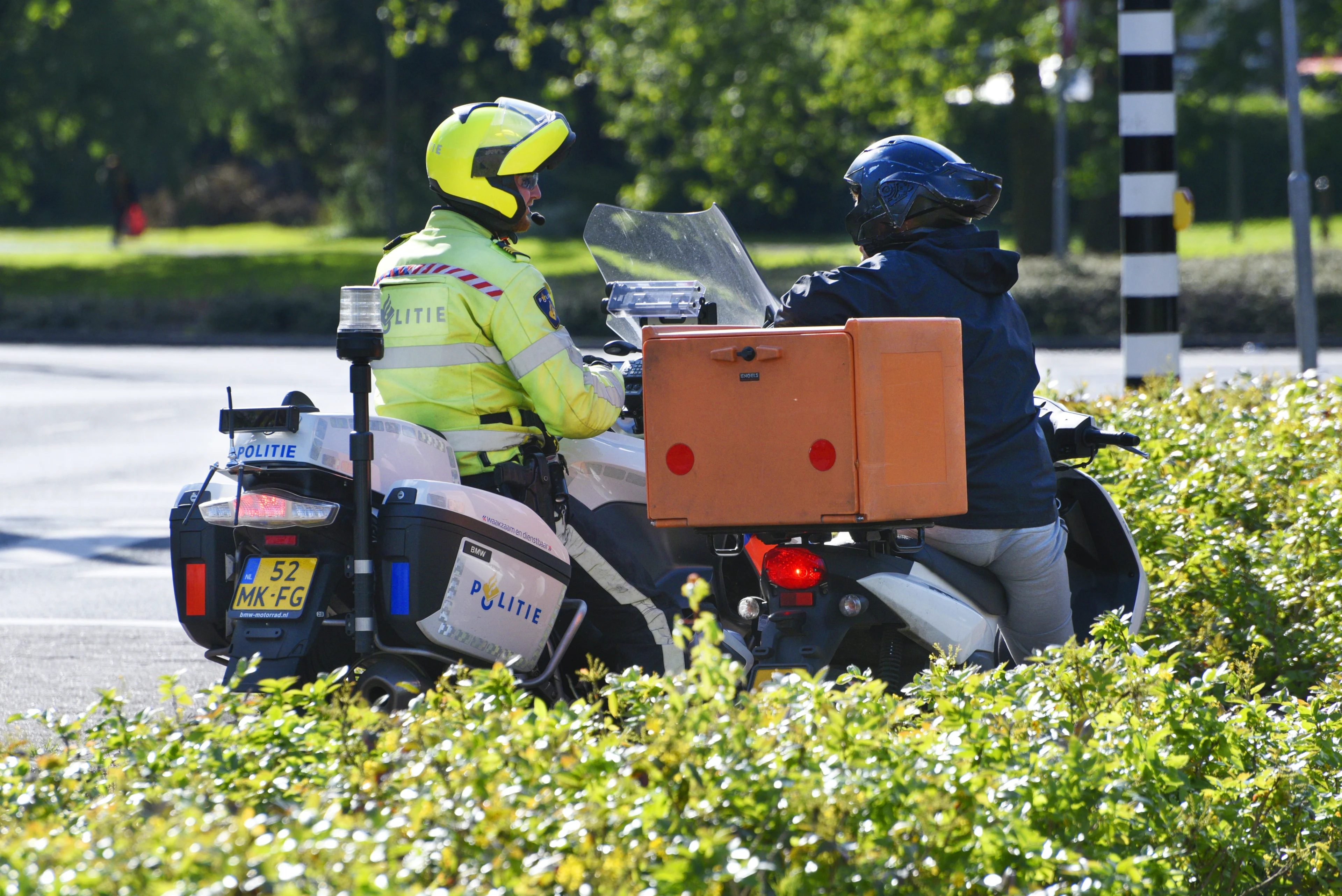 CJIB: opnieuw stijging aantal boetes voor niet dragen helm