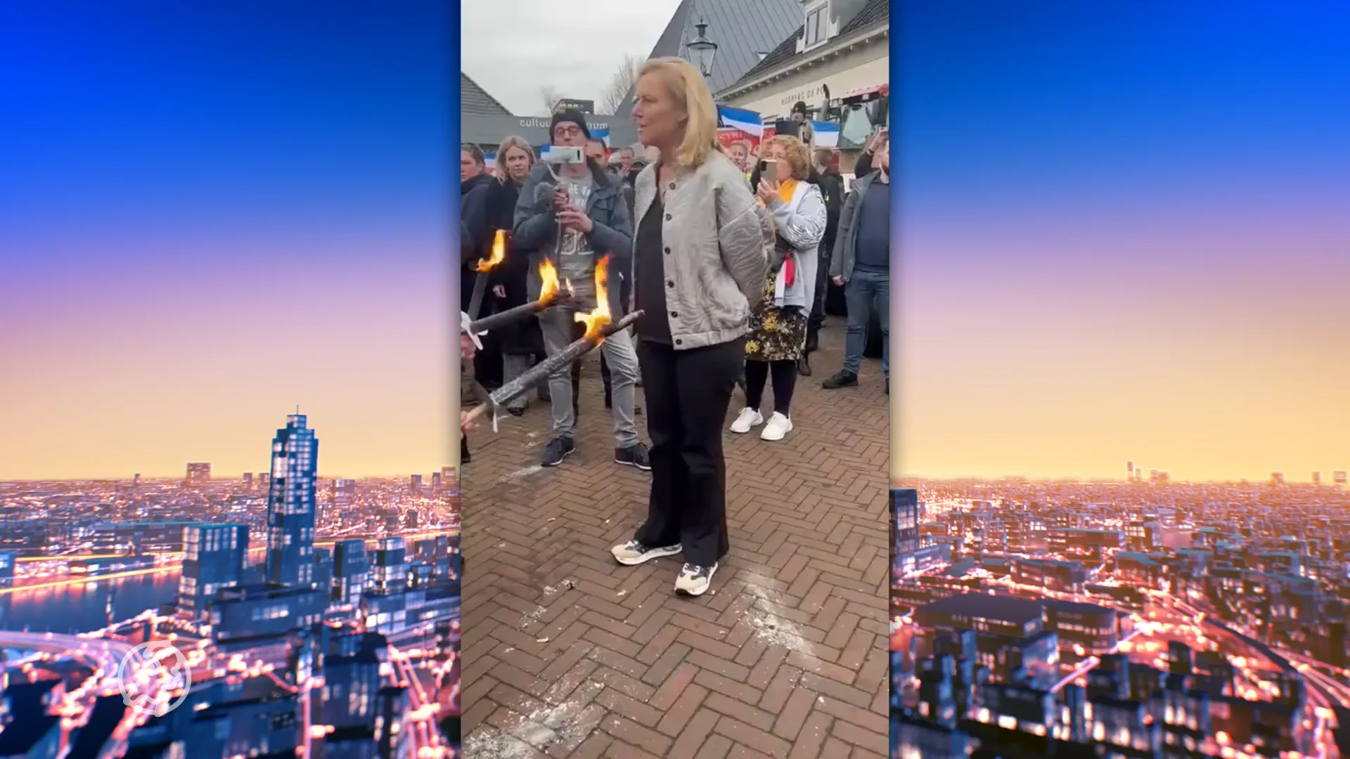 'Fakkeldragers kwamen niet voor gesprek, Kaag werd ingesloten'