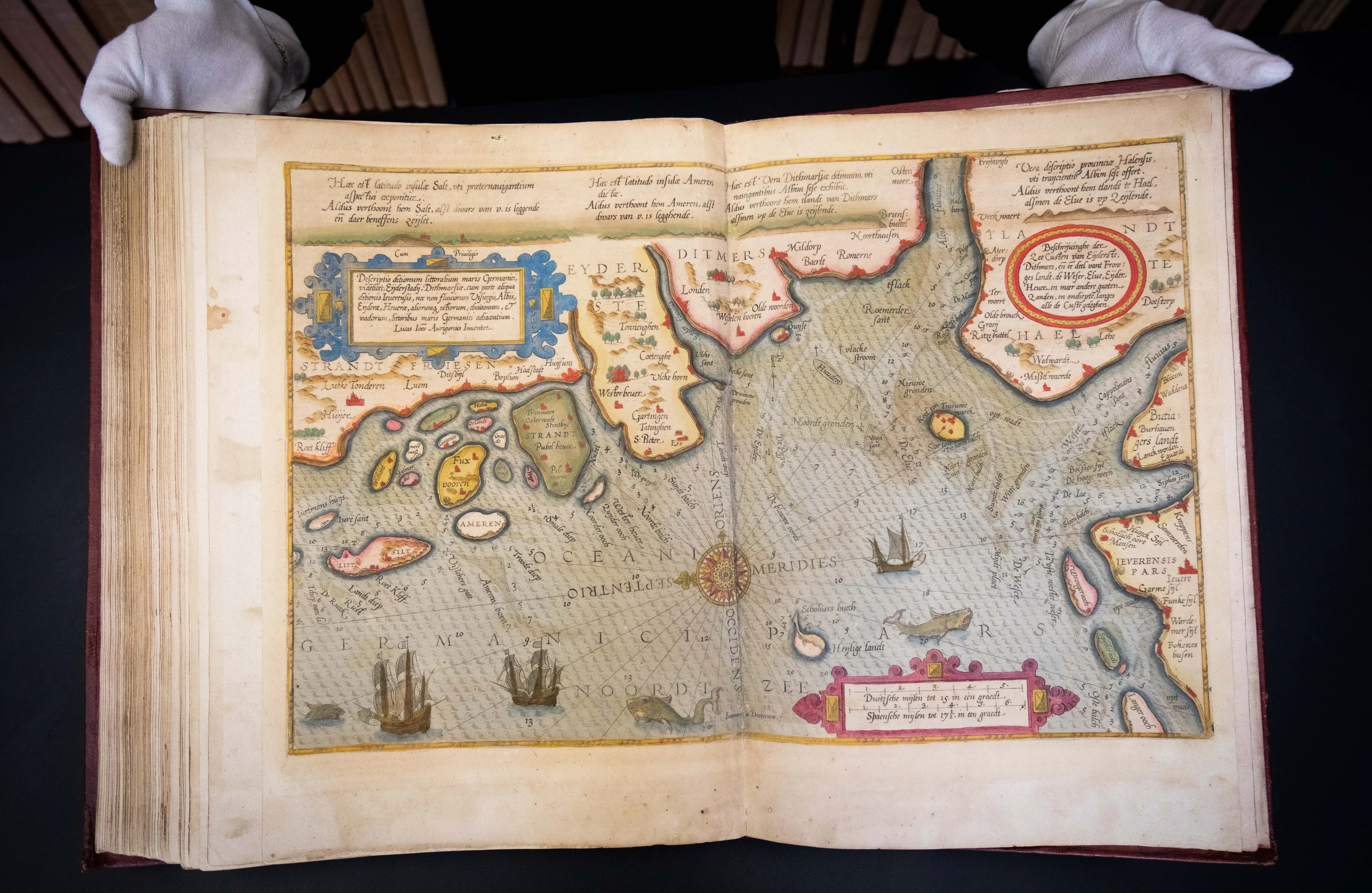 Oude Nederlandse atlas brengt ruim 300.000 euro op