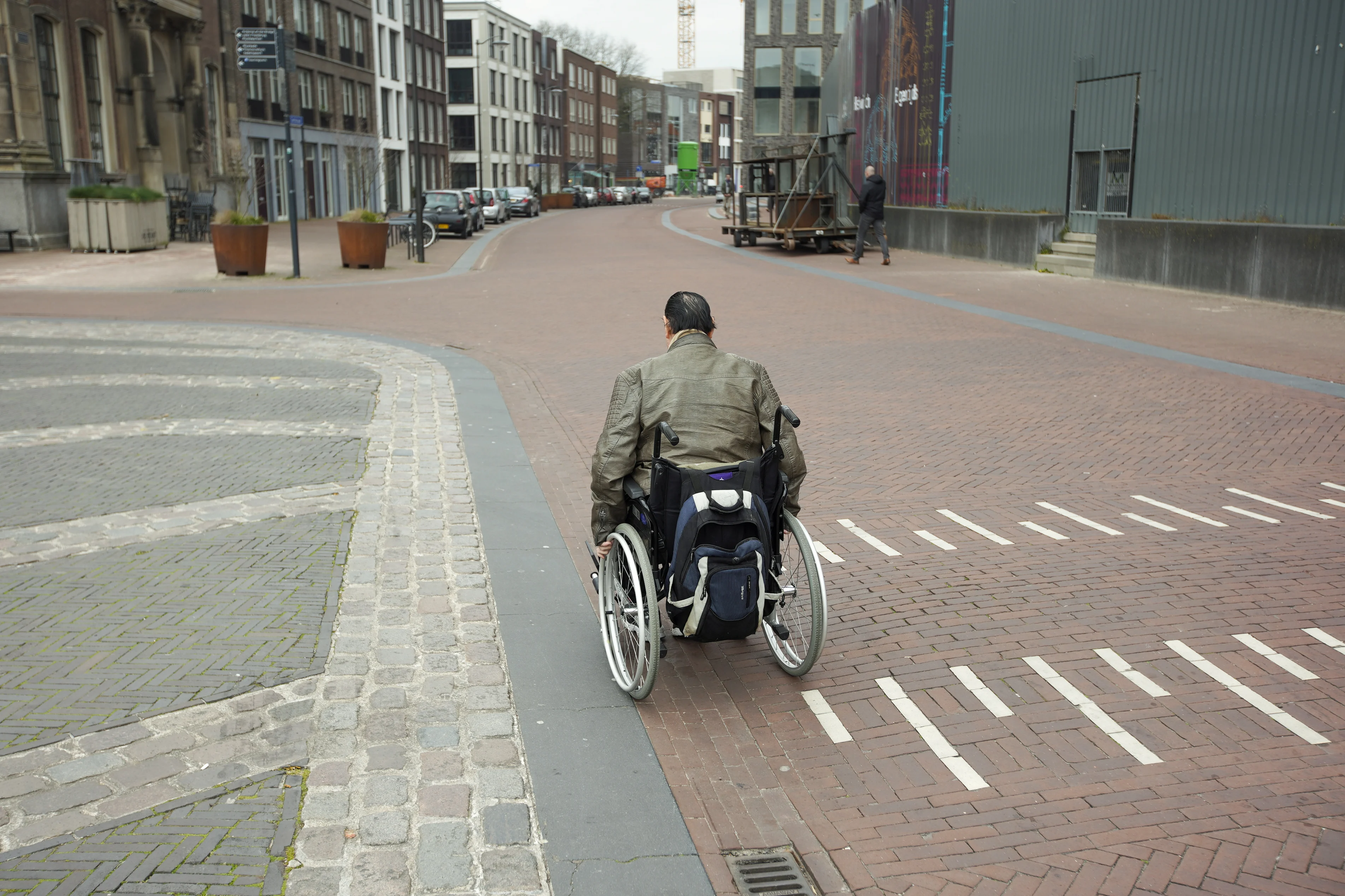 Politie weet wie ernstig gehandicapte man is die moederziel alleen werd achtergelaten