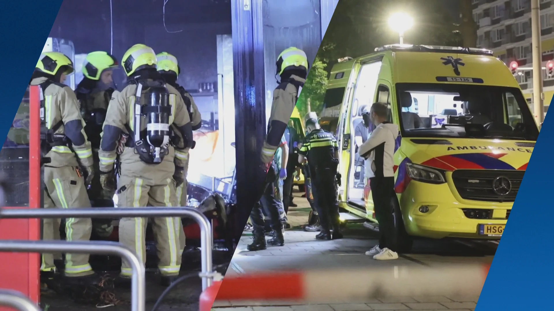 Felle brand in Haagse snackbar: meerdere mensen onwel door rook