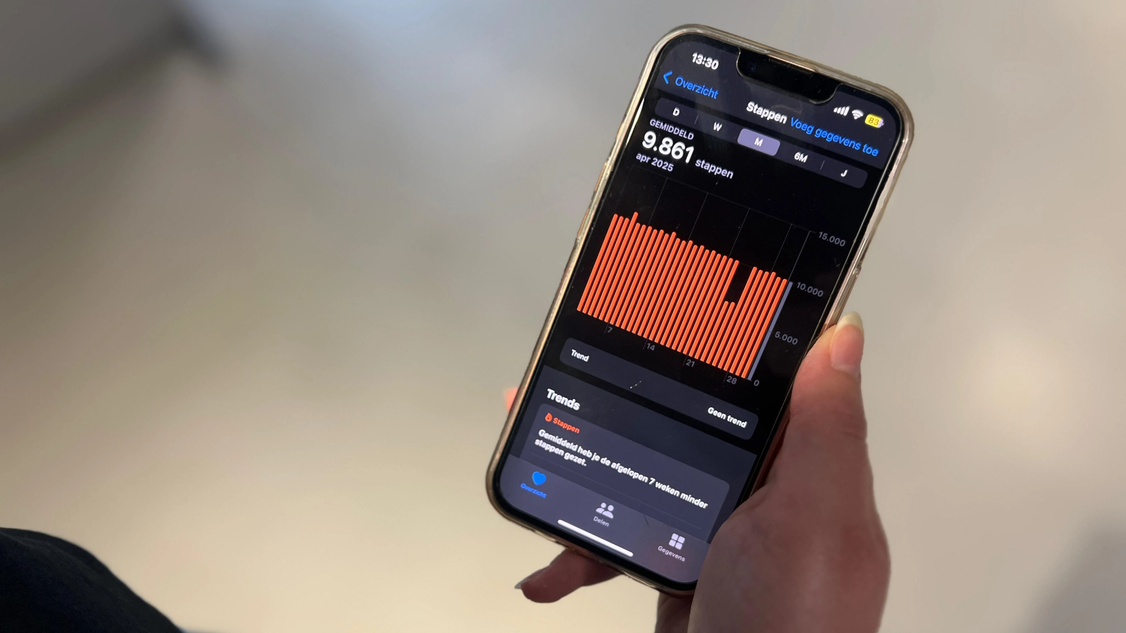 10.000 stappen per dag? Deze man liep 112.000 stappen