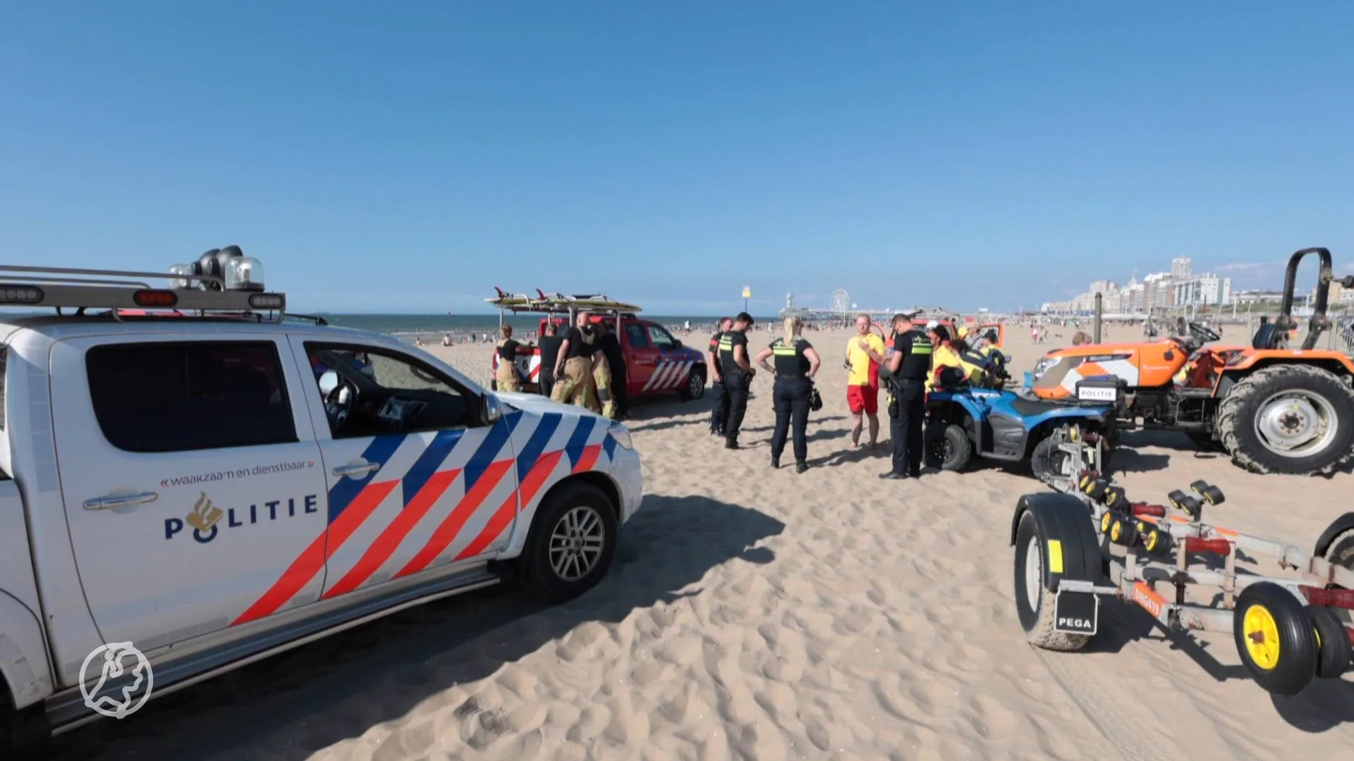 Vijf kinderen vermist op strand Scheveningen, allemaal weer gevonden