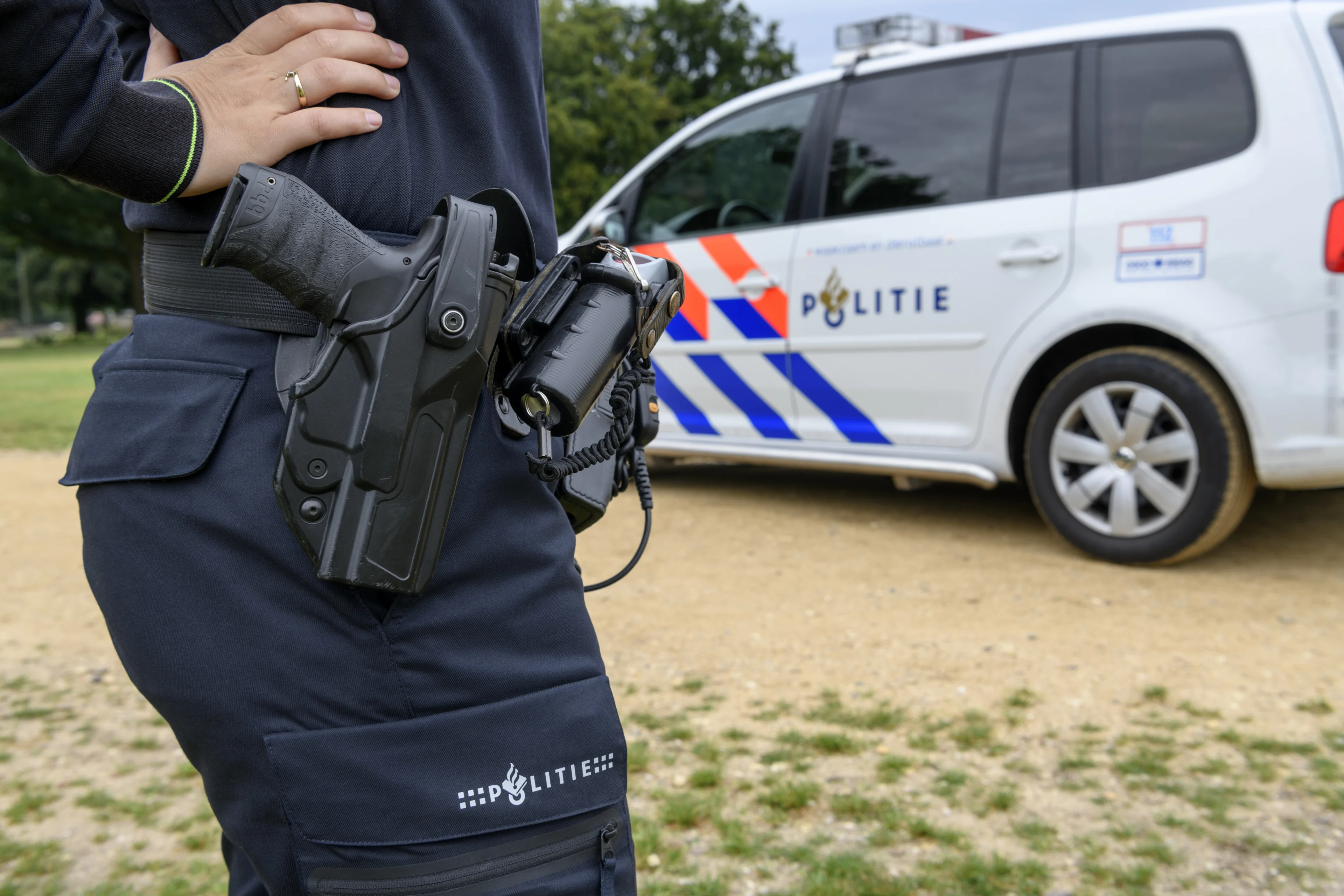 Politieagente gewond na klap met fles bij ruzie in Breda
