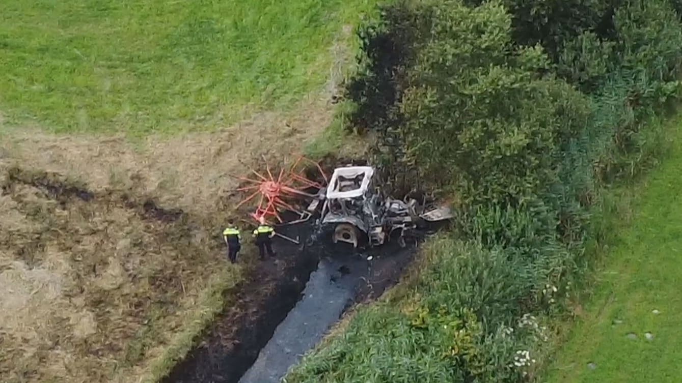 Identiteit slachtoffer uitgebrande tractor Brummen bekend