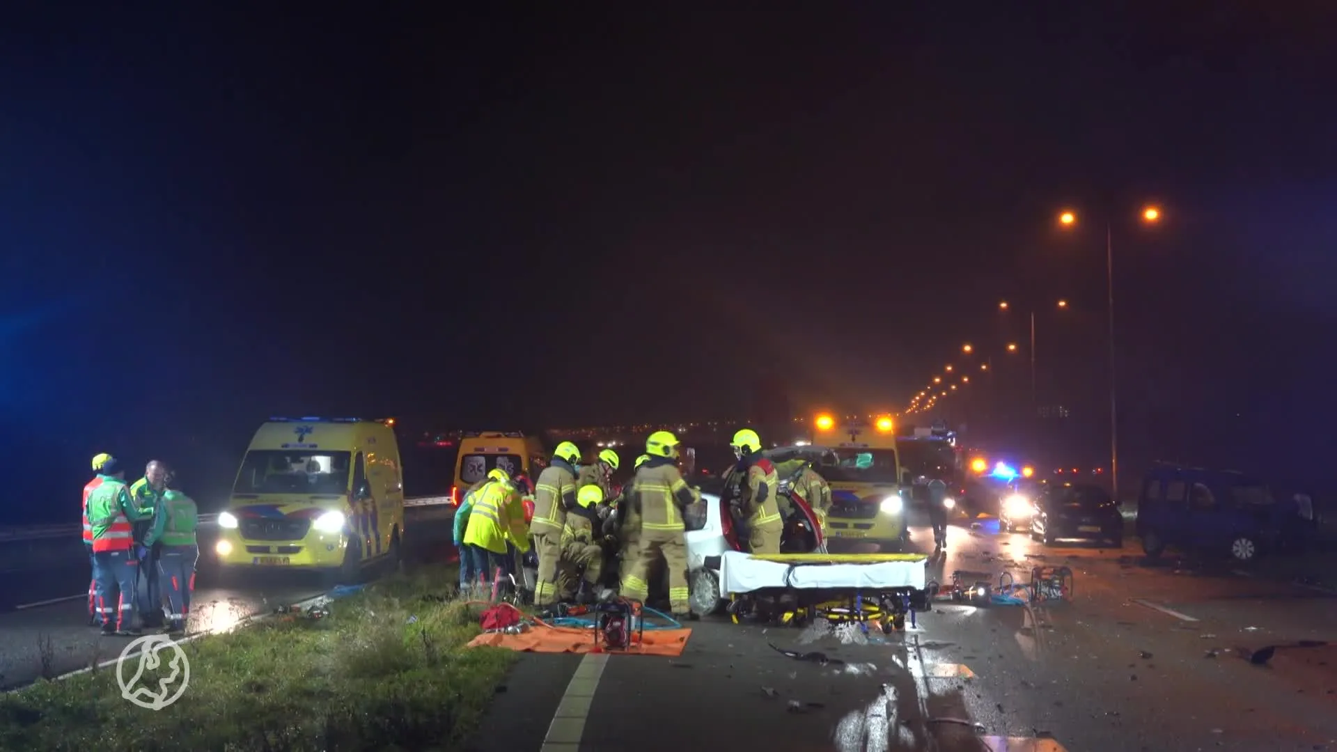 Politie zoekt getuigen van zwaar ongeluk op N242 bij Alkmaar