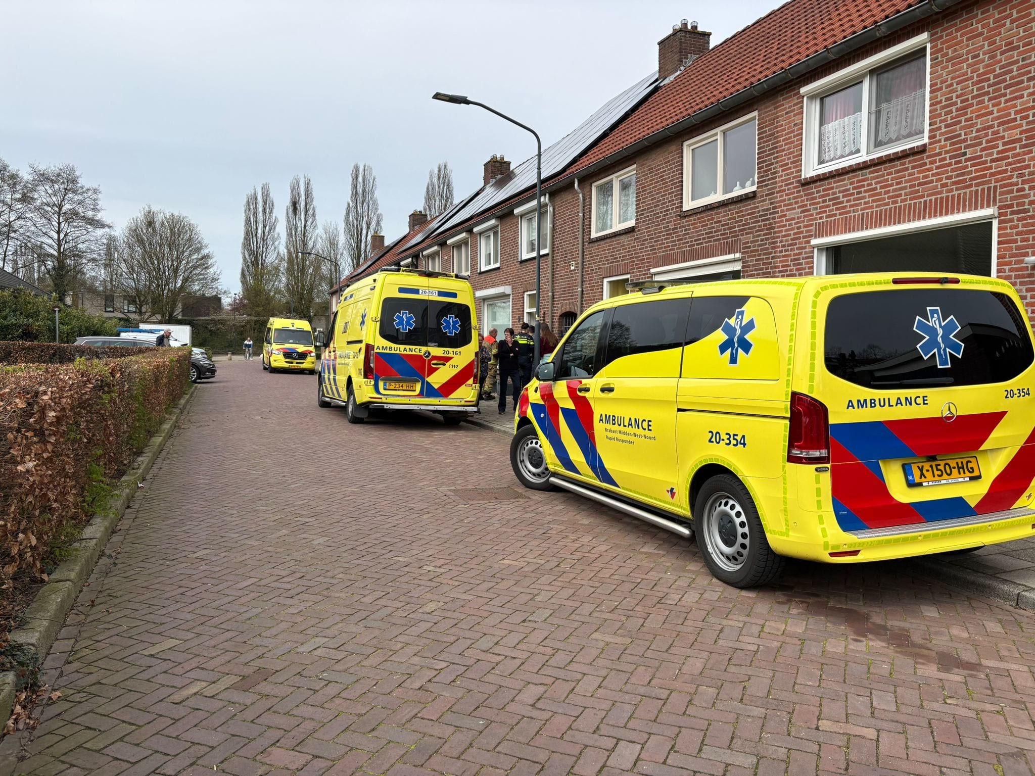 Meerdere gewonden bij ongeluk met gasfles bij basisschool in Oosterhout