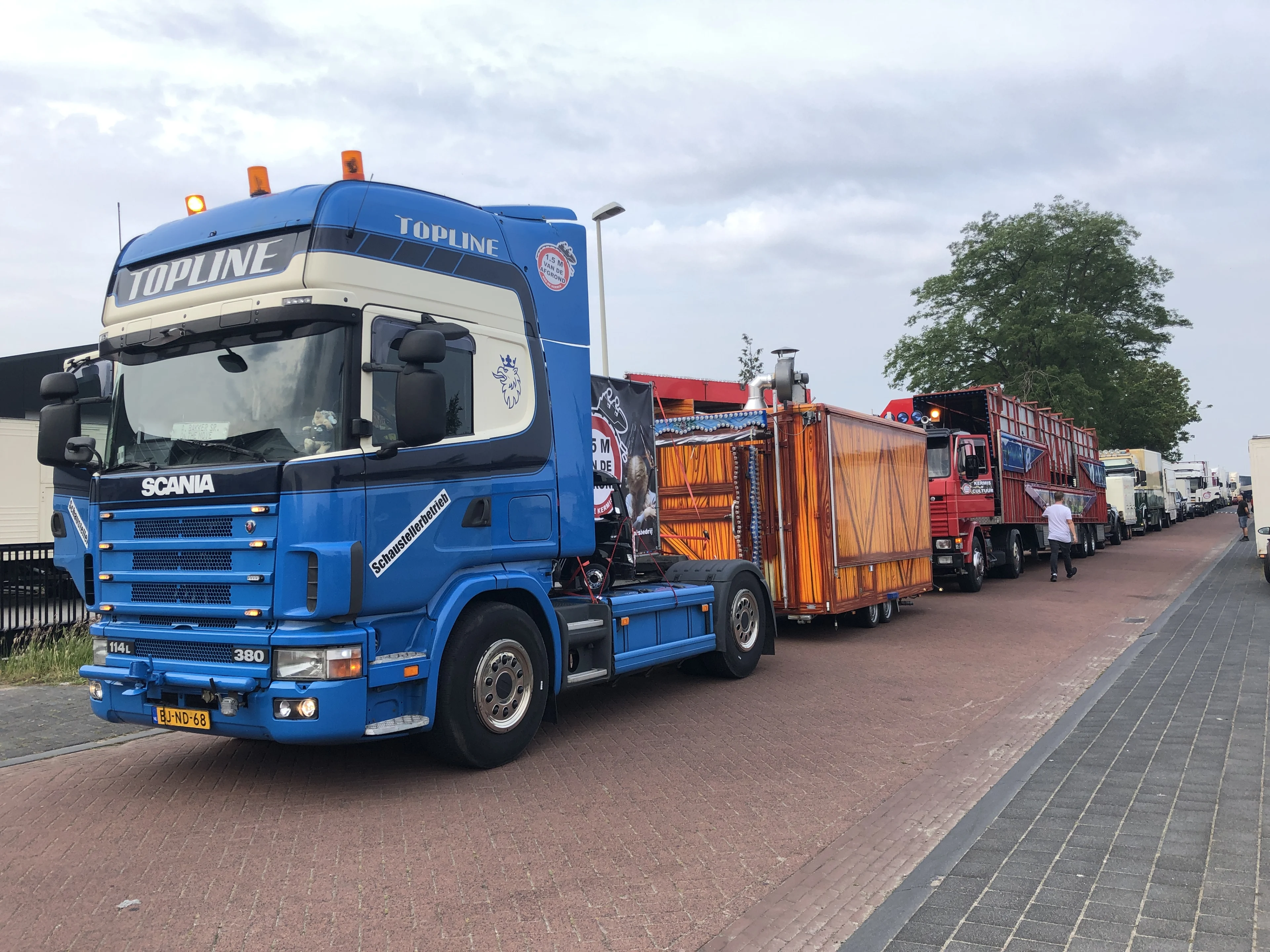 Honderden kermisexploitanten klaar voor manifestatie op Malieveld Den Haag