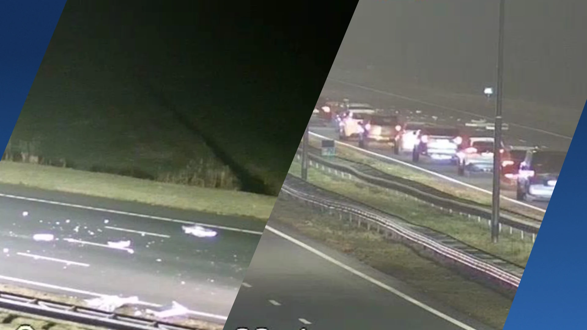 Wit wegdek verrast verkeer op A1 bij Hoevelaken