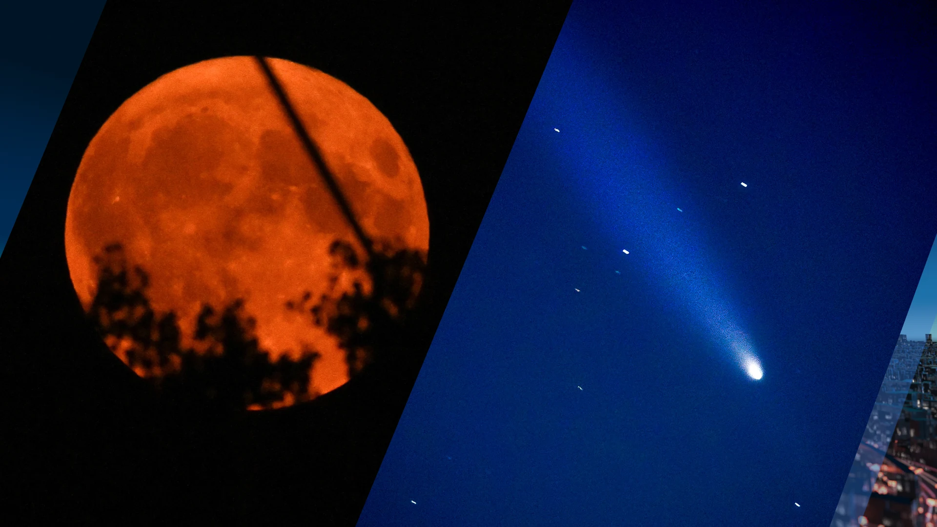 Vanavond unieke komeet én superjachtmaan te zien