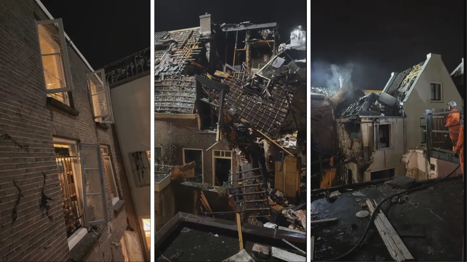 ZIEN: Nieuwe beelden laten verwoesting na explosie Utrecht zien