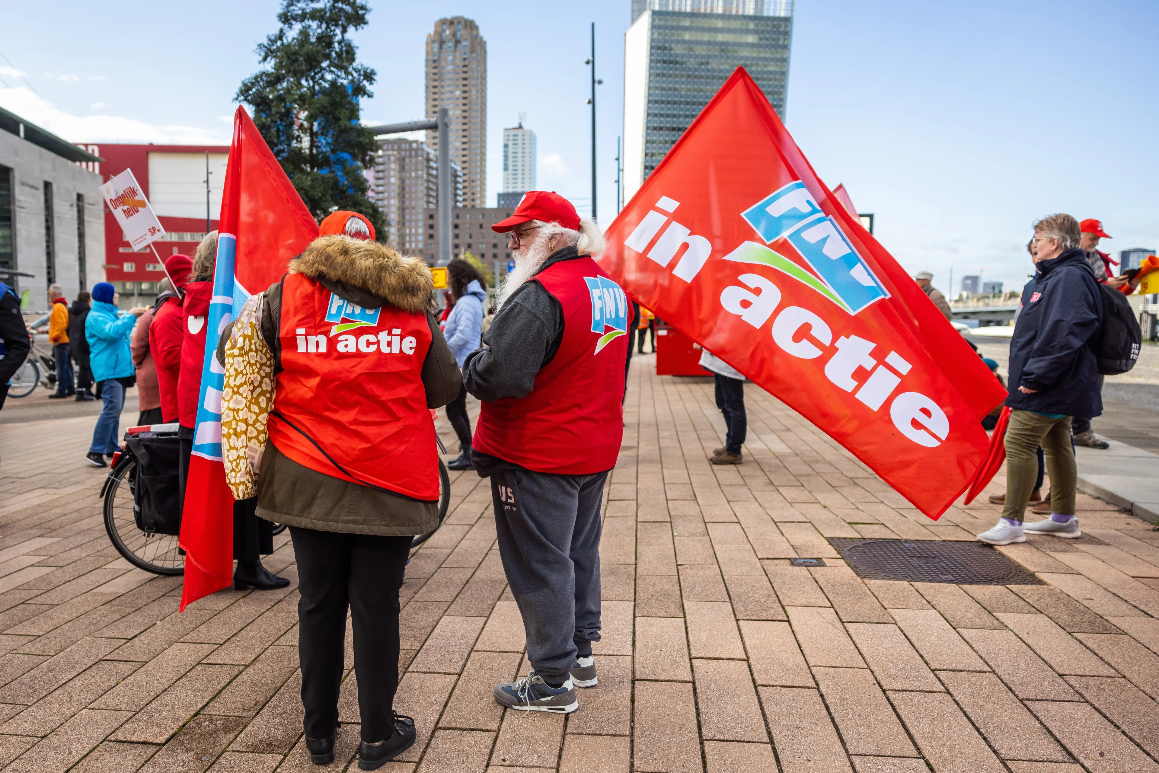Steeds minder mensen lid van een vakbond