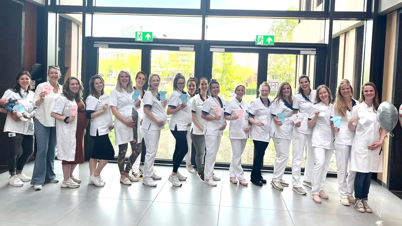 Bizar toeval: 19 medewerkers Amphia Ziekenhuis tegelijkertijd zwanger