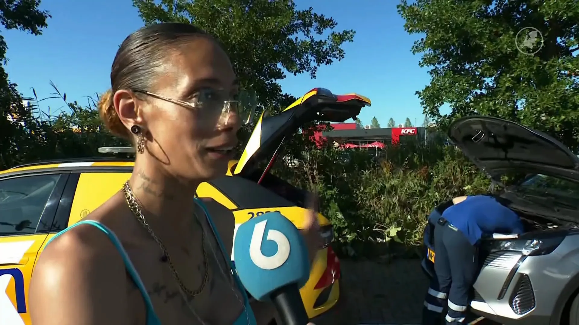 Drukte bij de wegenwacht tijdens hete dagen