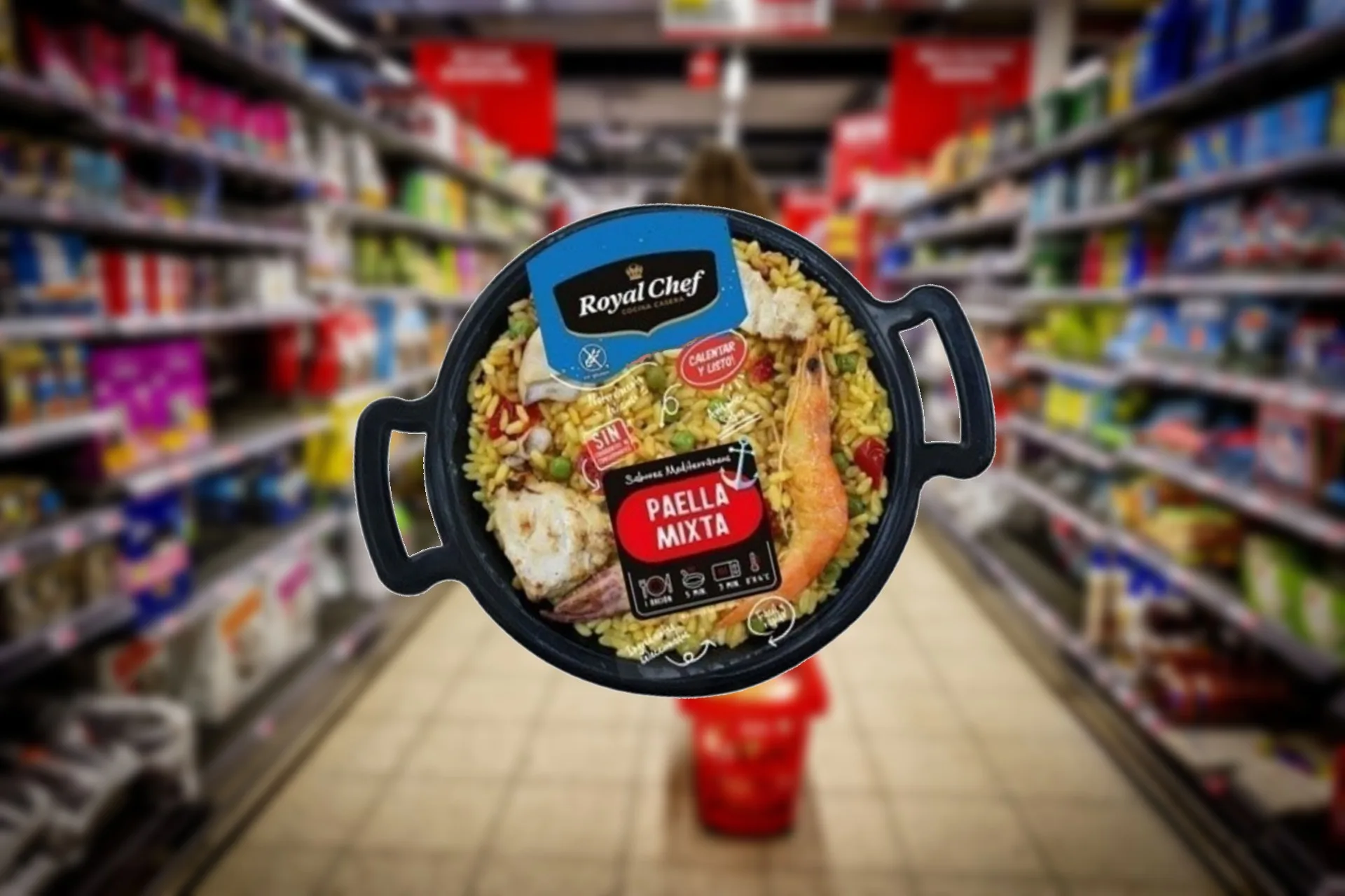 Vomar roept paella terug, houdbaarheid kan niet worden gegarandeerd