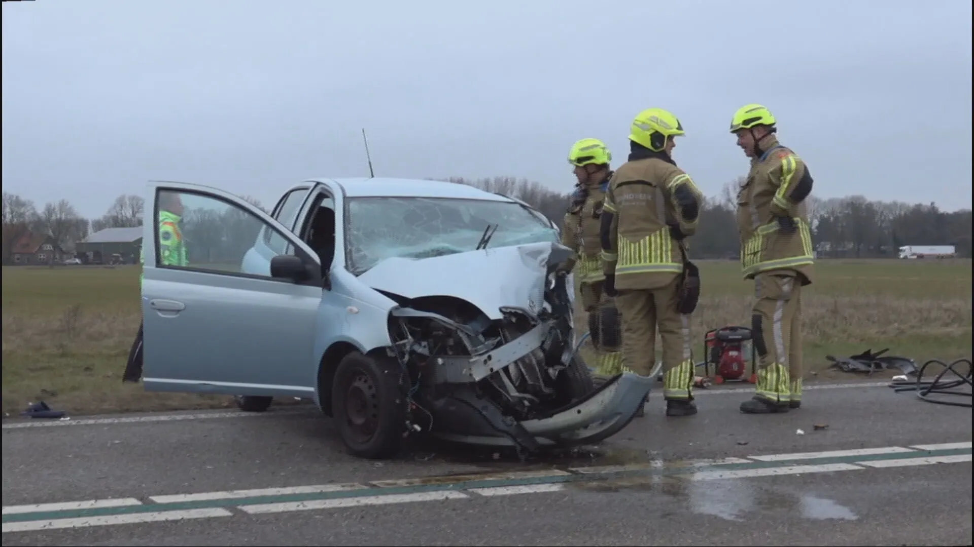 Vrouw overleden na ongeluk op N242 Nieuwe Niedorp