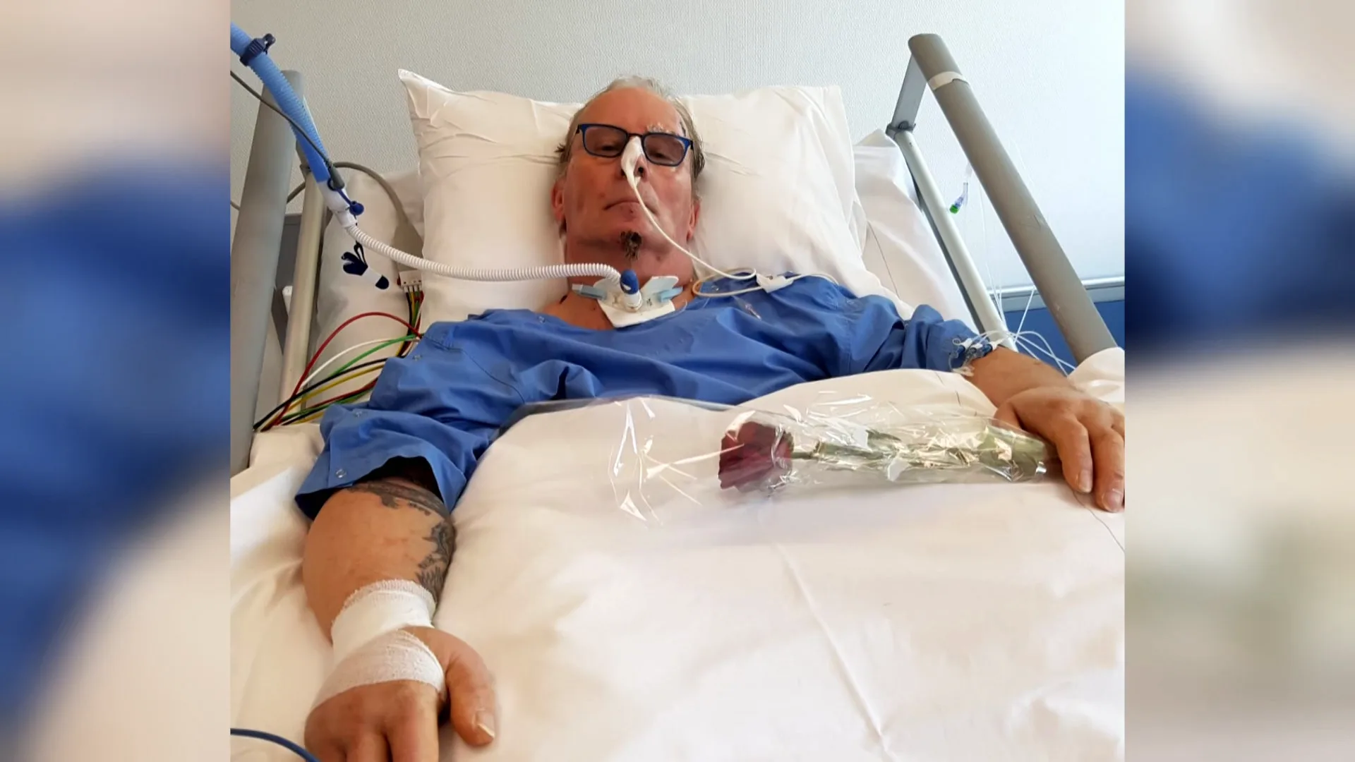 Frans (60) lag door het coronavirus in coma: 'Ik heb zo veel geluk gehad'