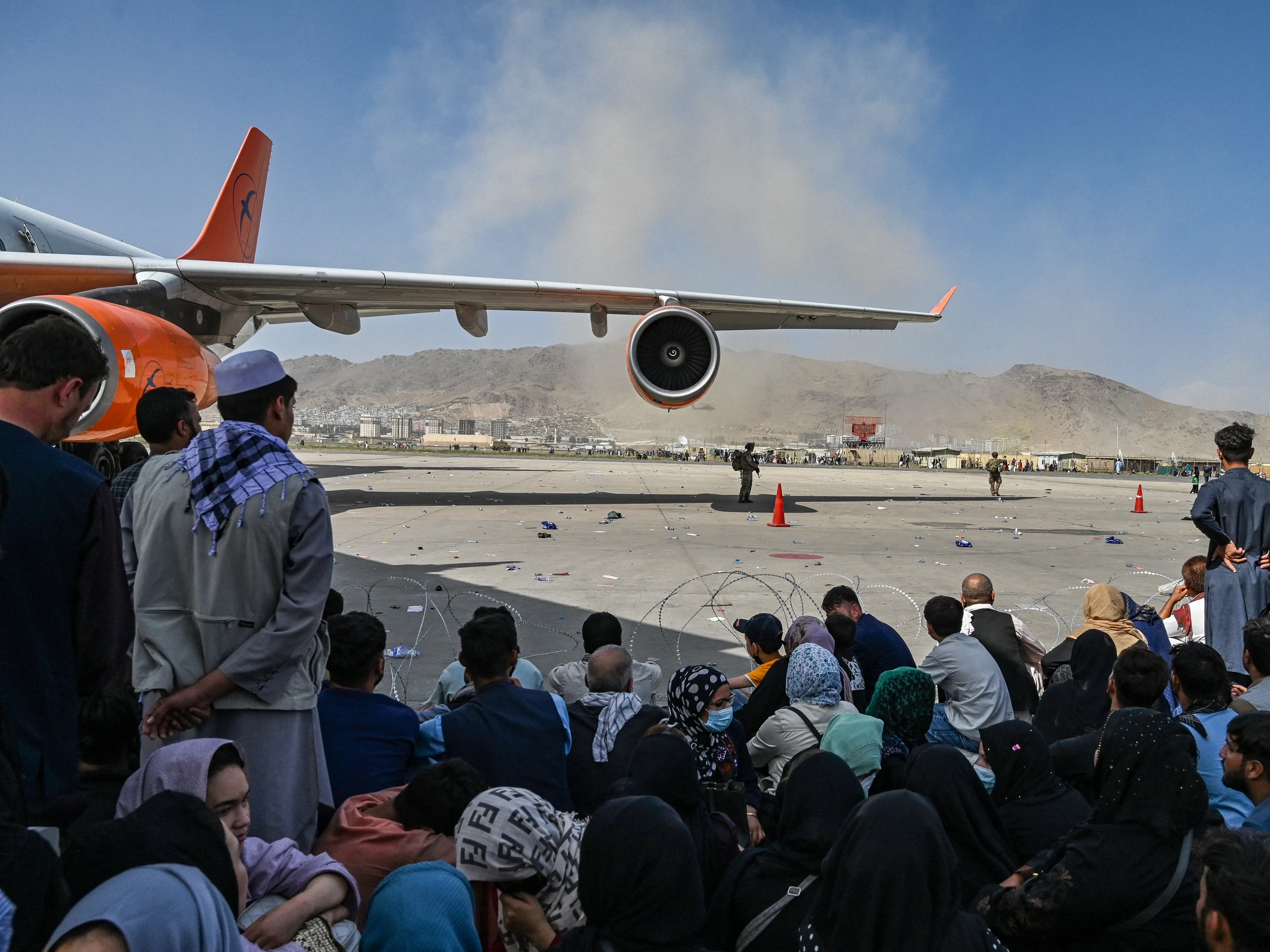 Nederlands vliegtuig kan voorlopig niet landen op luchthaven Kabul