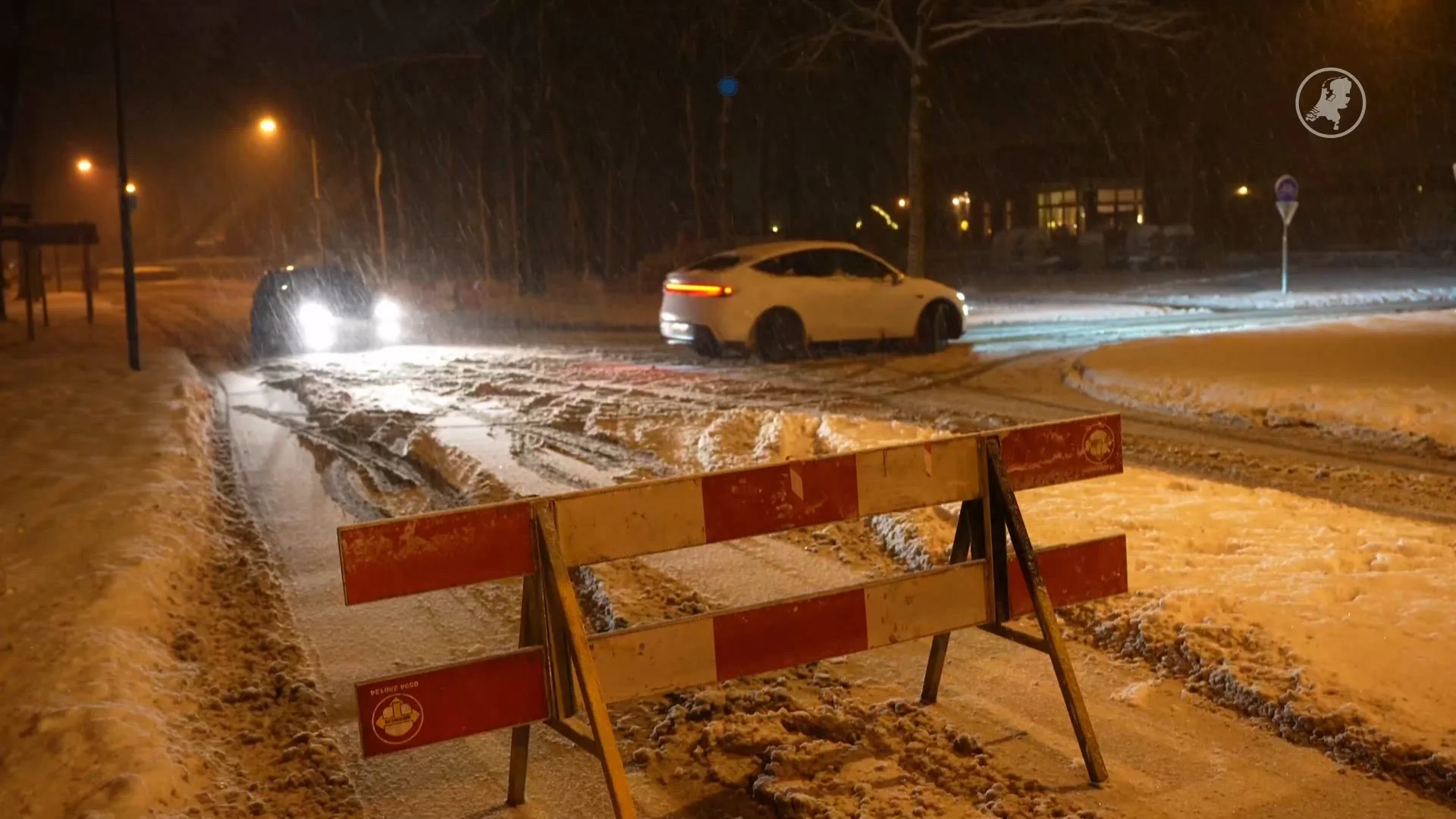 Meerdere provinciale wegen dicht door tekort aan strooizout