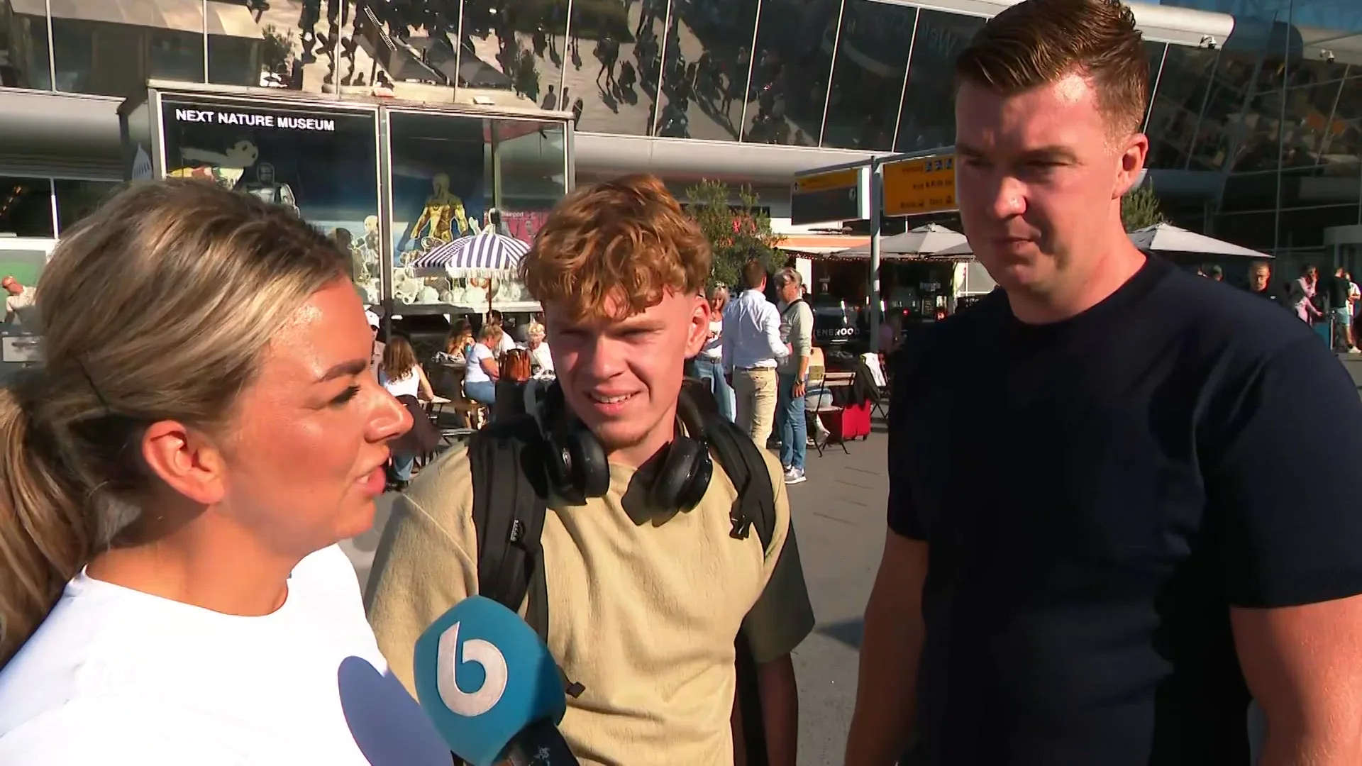 Eindhoven Airport plat door grote storing