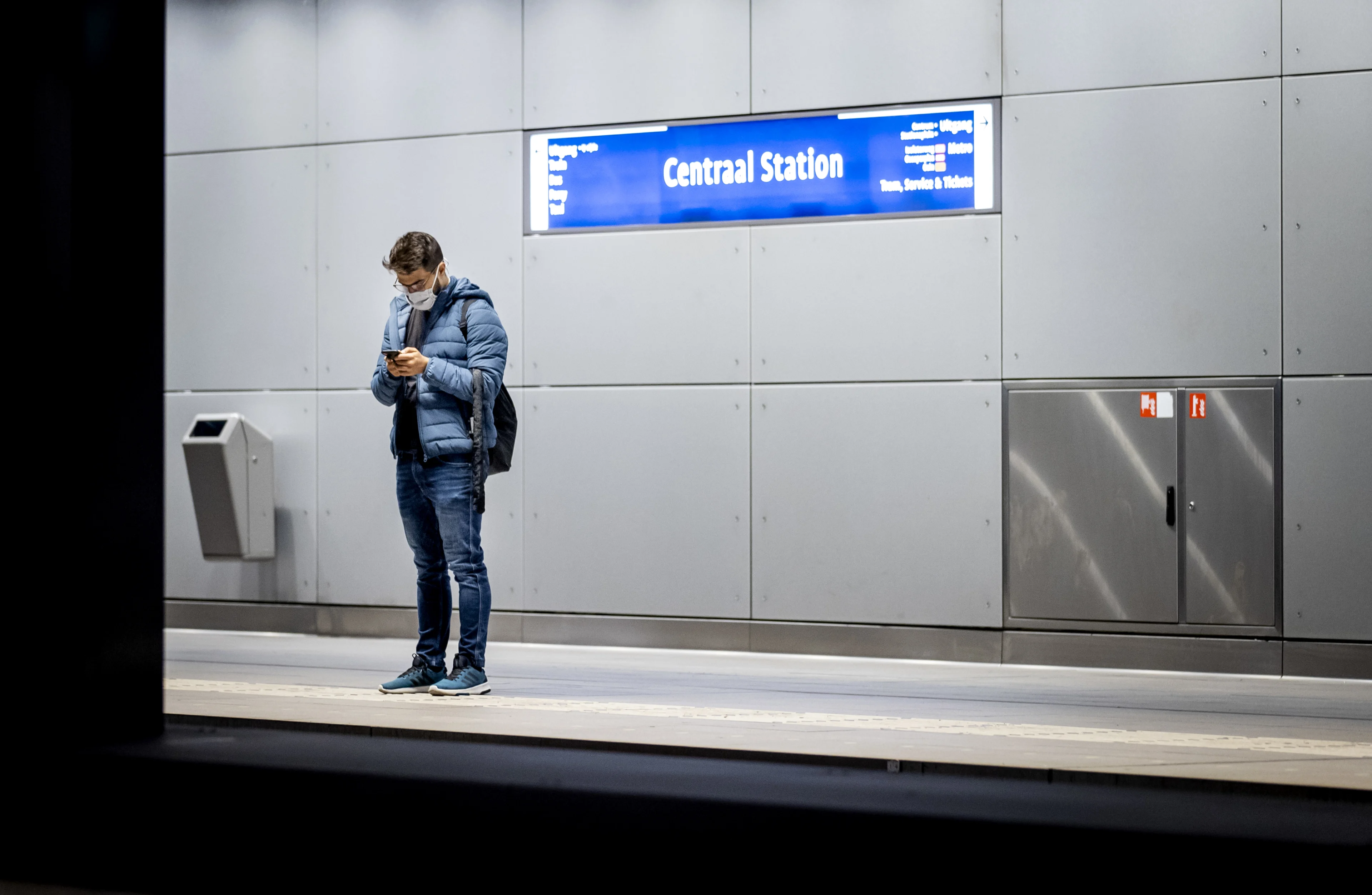 'Mondkapjes enige alternatief om openbaar vervoer te laten blijven rijden'