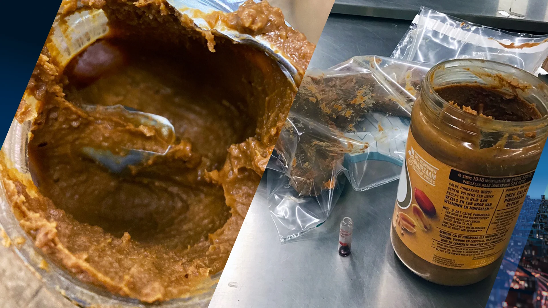 Criminelen smokkelen drugs in potten pindakaas: 'Je wordt er niet groot en sterk van'