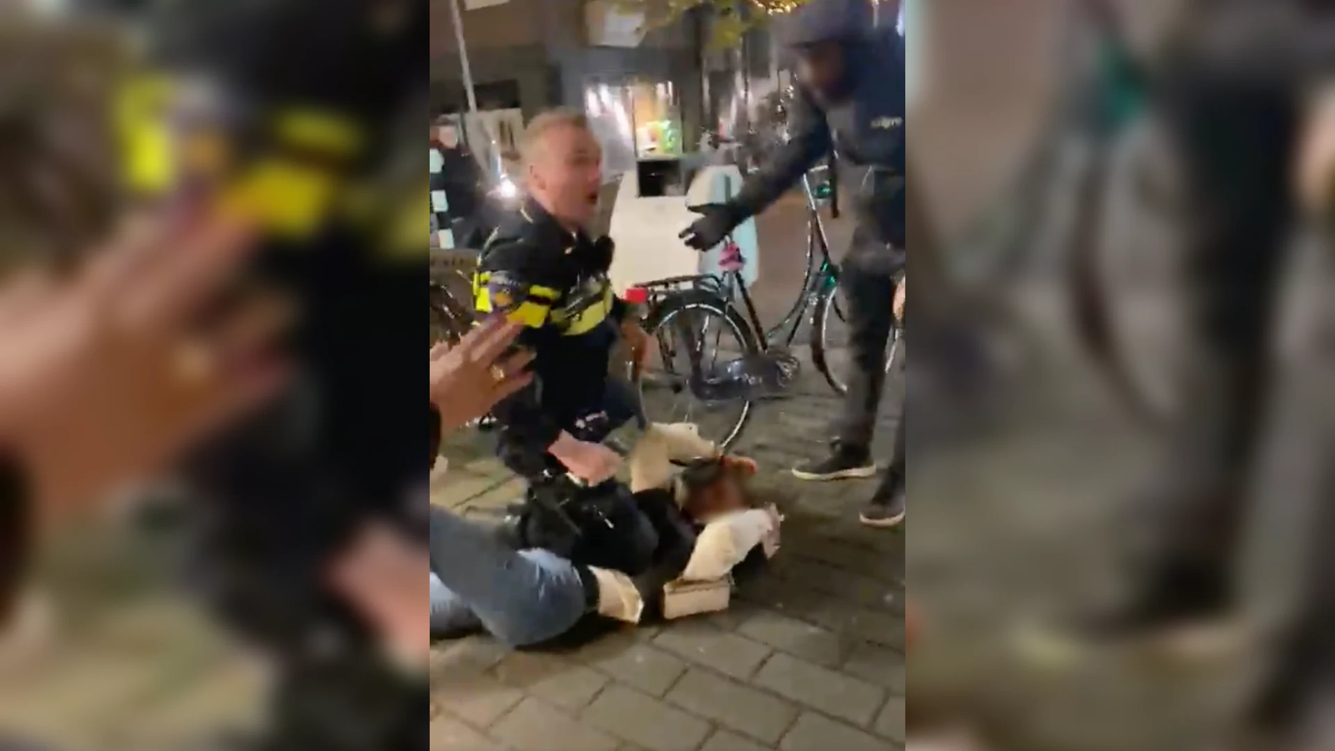 VIDEO: Vrouw verzet zich hevig tegen arrestatie in Breda, beelden gaan viral