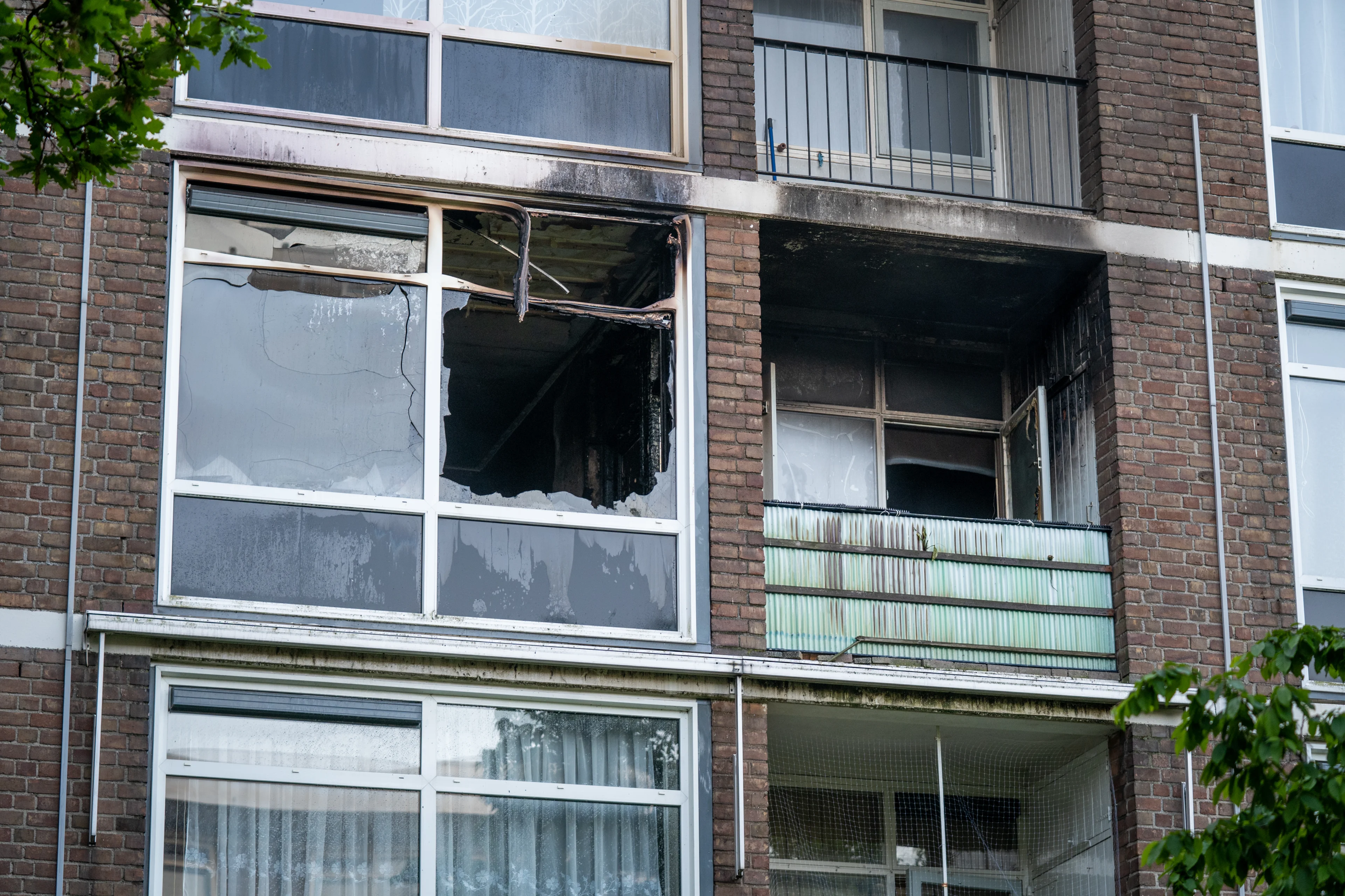 Dode door woningbrand in Rotterdam