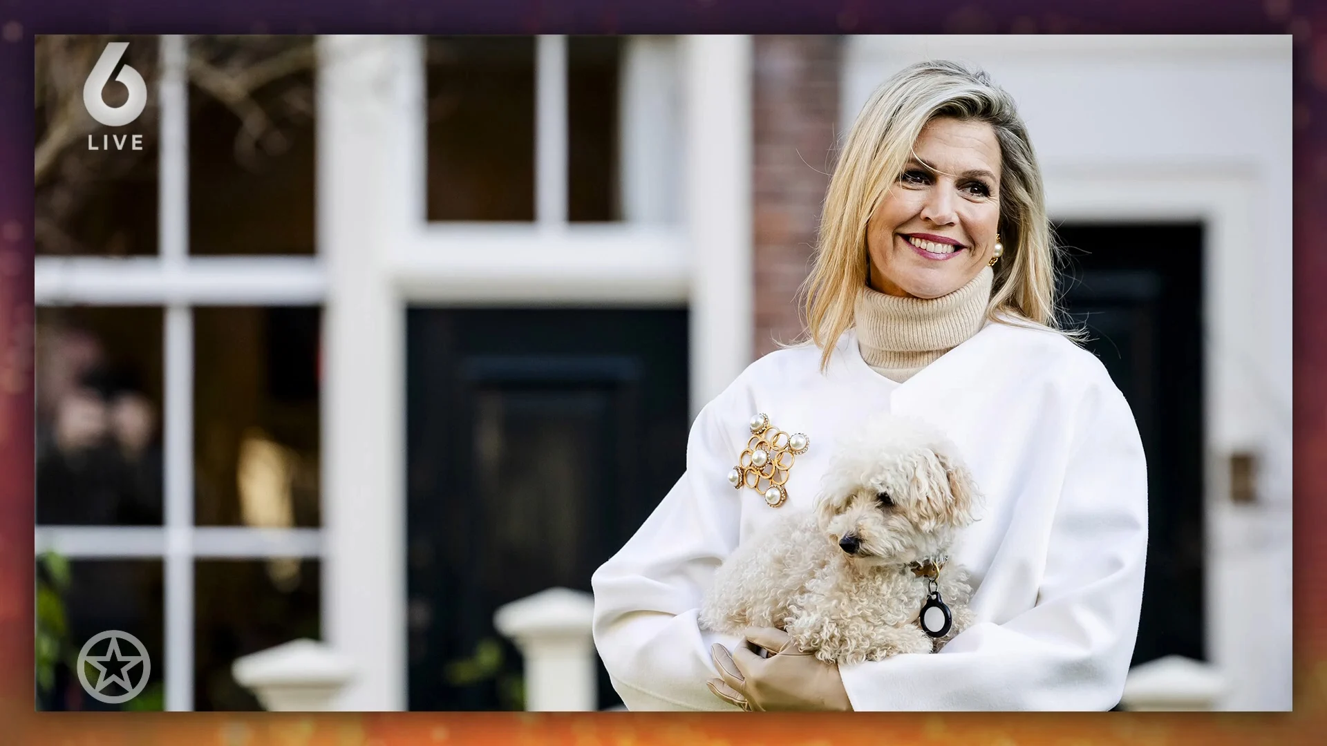 Koningin Máxima met hondje Mambo in opspraak