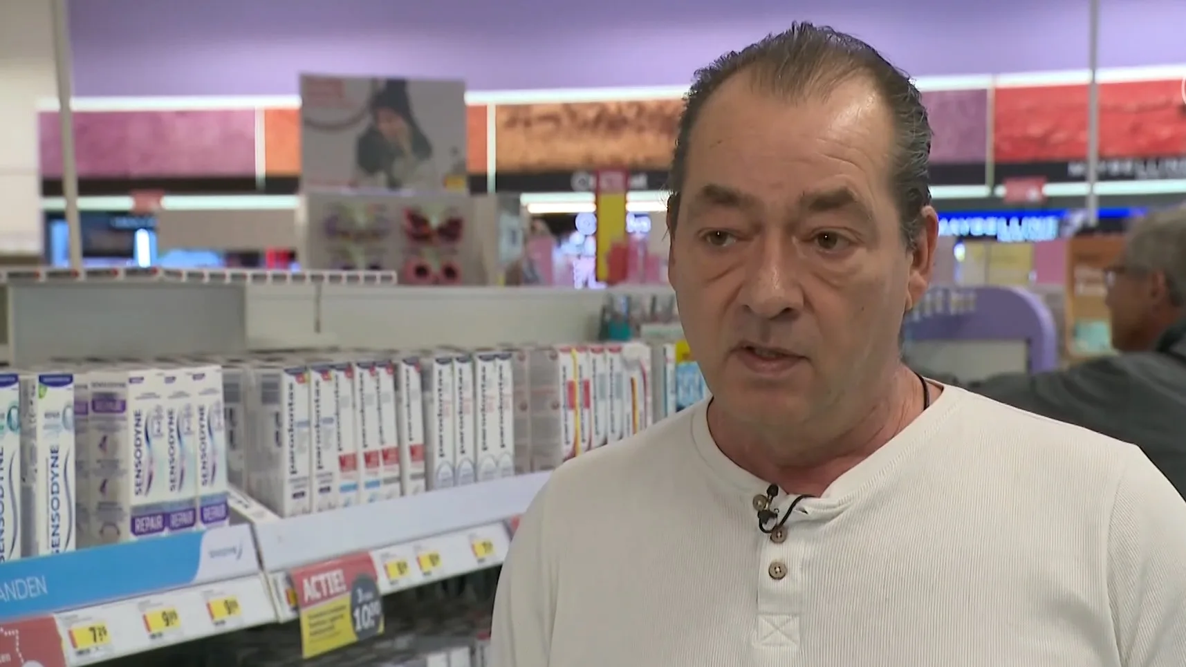 Ron kan door 'verzorgingsarmoede' geen shampoo kopen: 'Voel mij nietig'