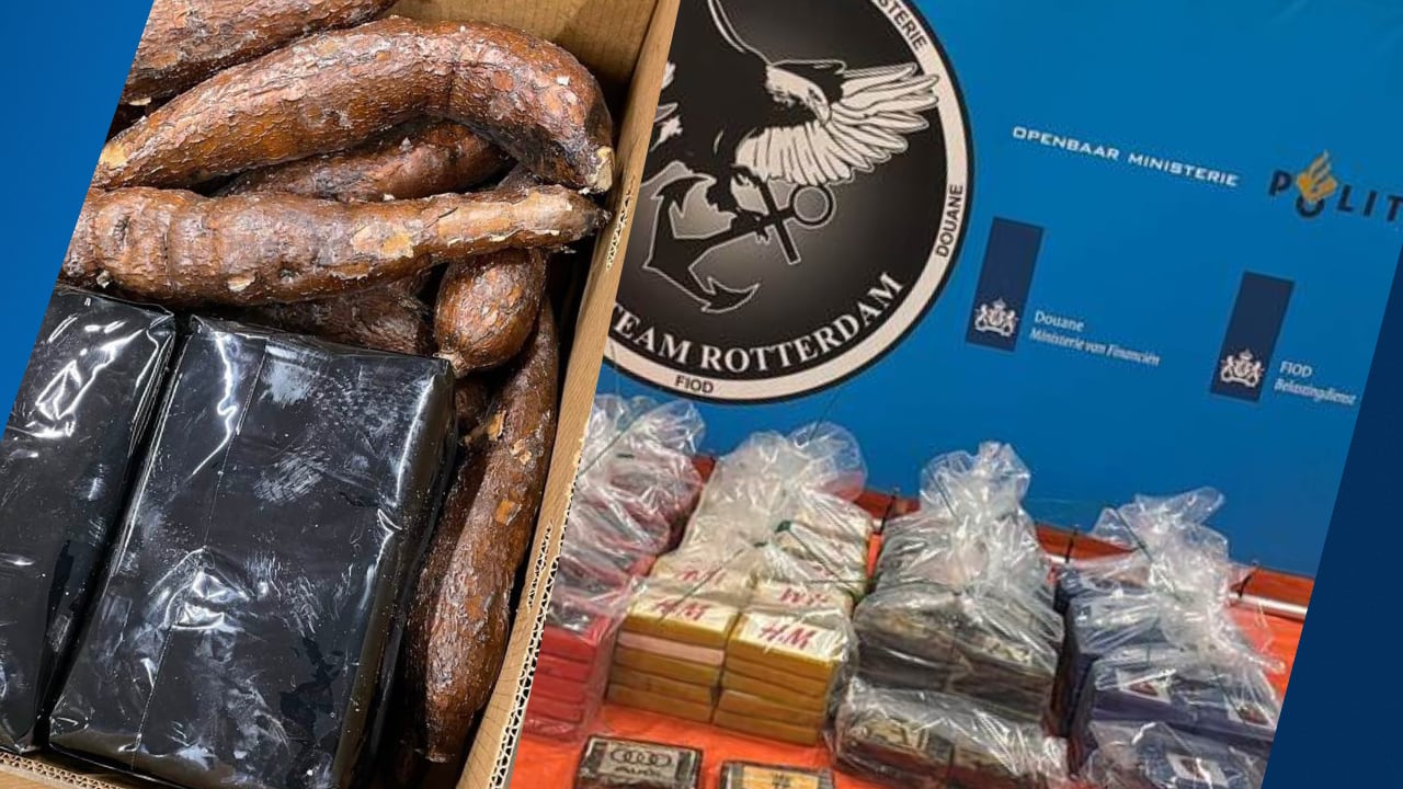 Douane onderschept ruim 200 kilo cocaïne in container met cassave