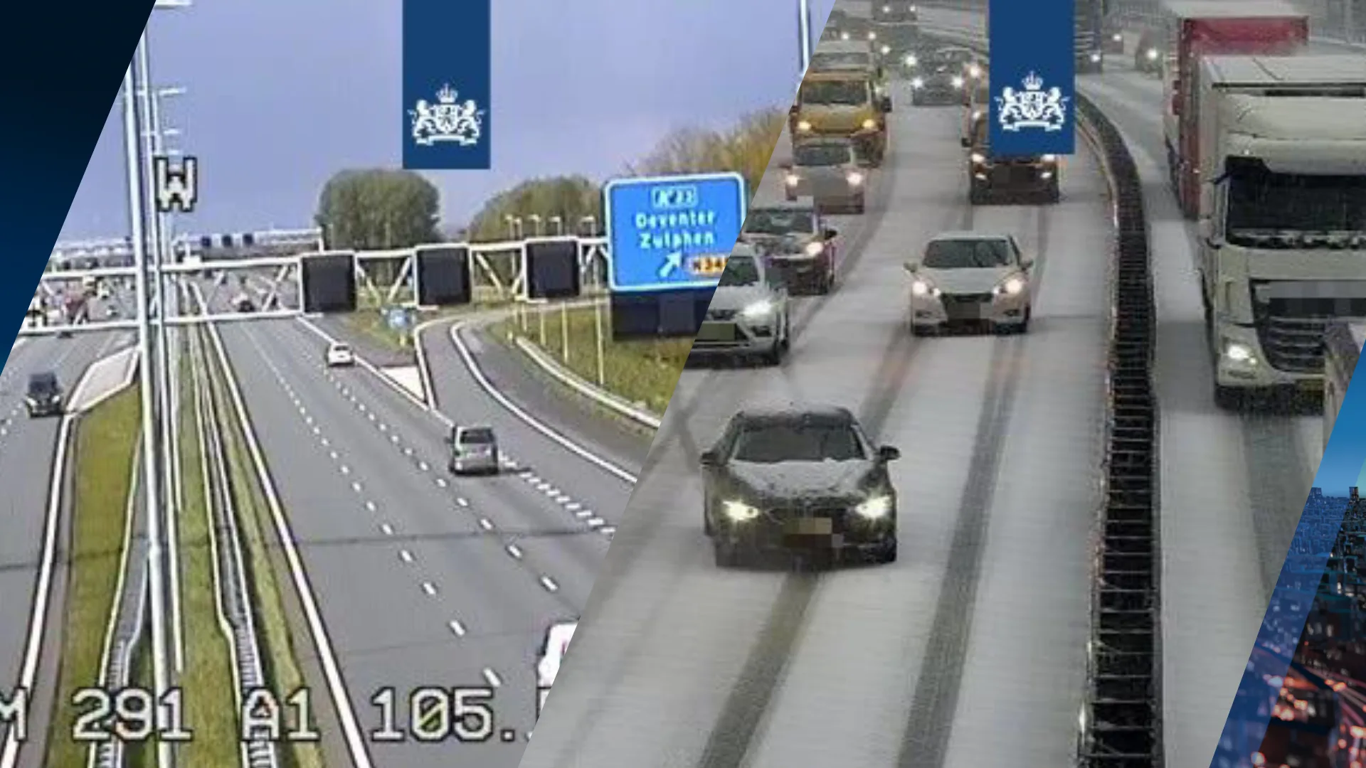 Wegen kleuren wit in delen land: 'Op A1 zomer, op A16 winter'