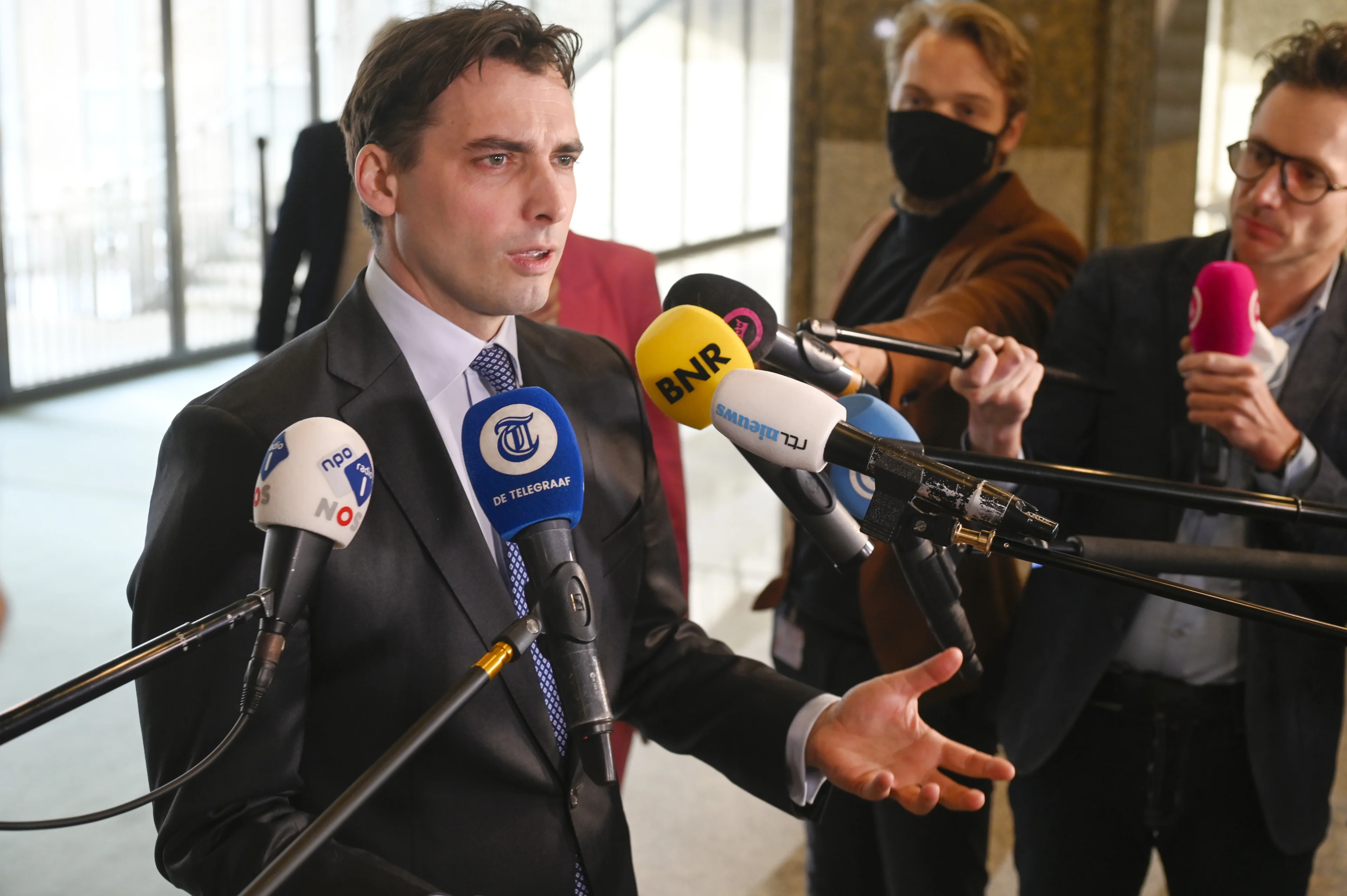 Ophef om Neurenberg-uitspraak Thierry Baudet tijdens bijeenkomst in Gouda