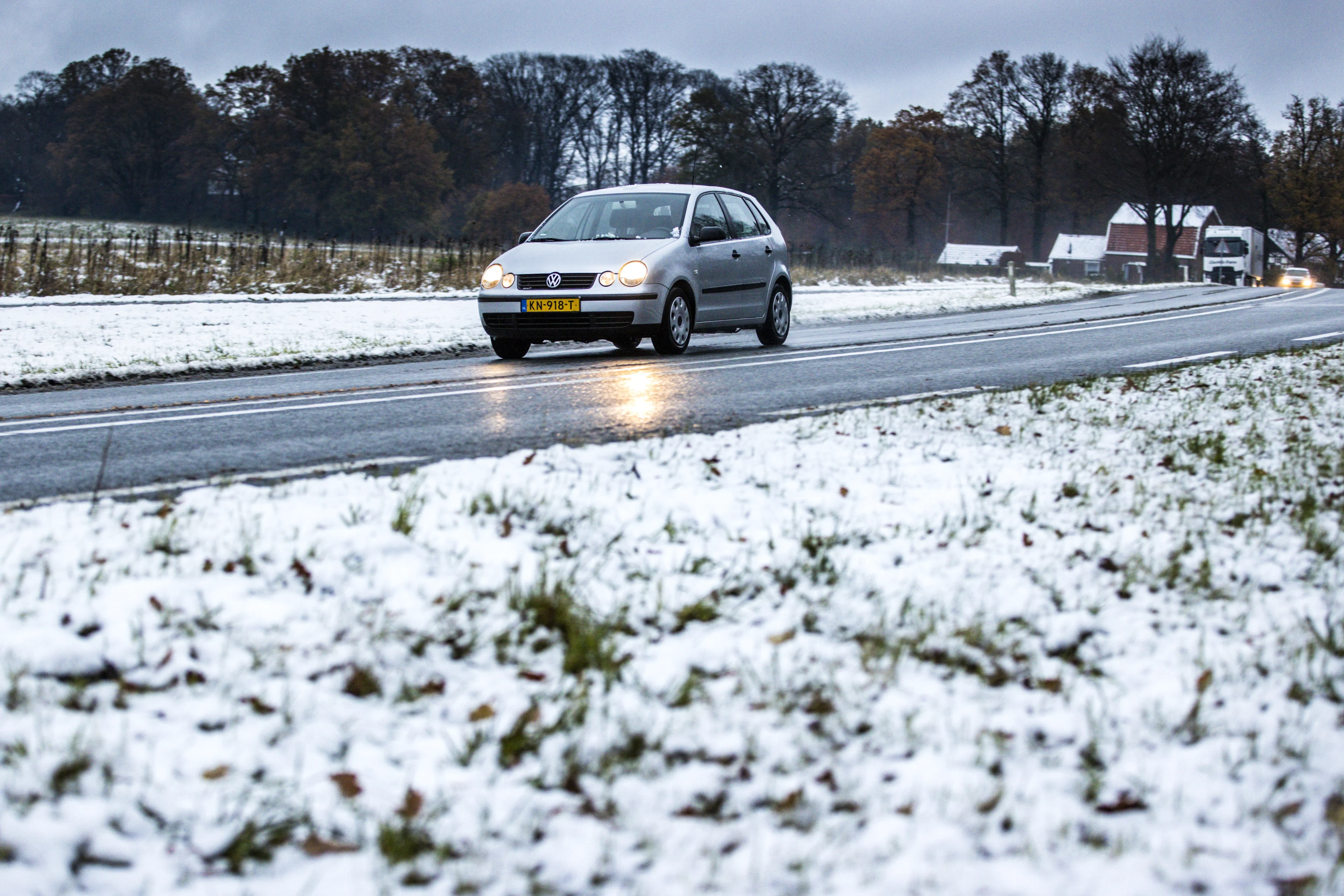 Vrijdagavond opnieuw code geel in groot deel land om gladheid