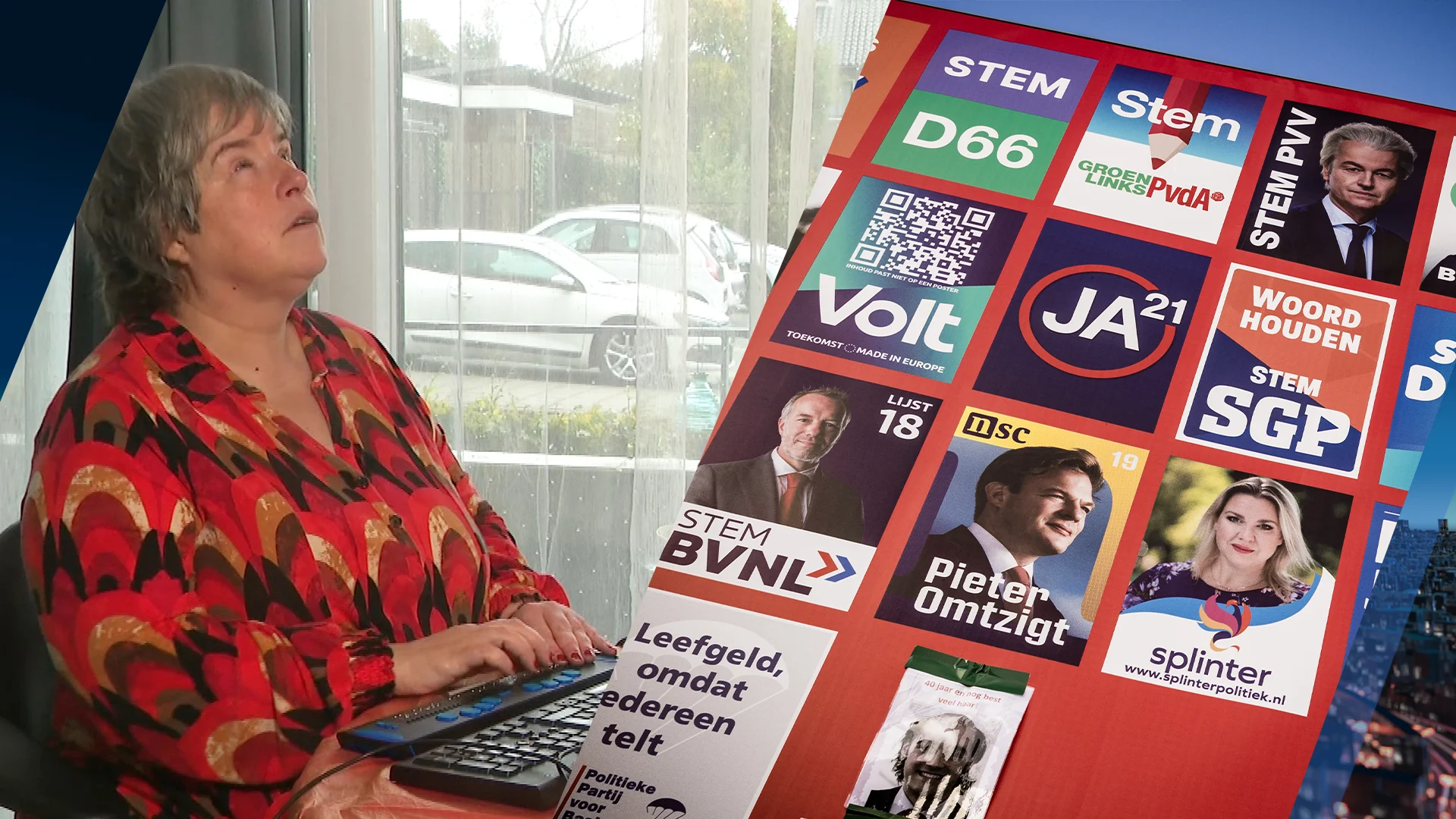 Meeste partijen geven blinde mensen geen inzicht in verkiezingsplannen